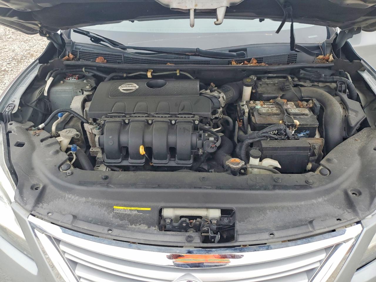 2013 Nissan Sentra S Серый vin: 3N1AB7APXDL789143