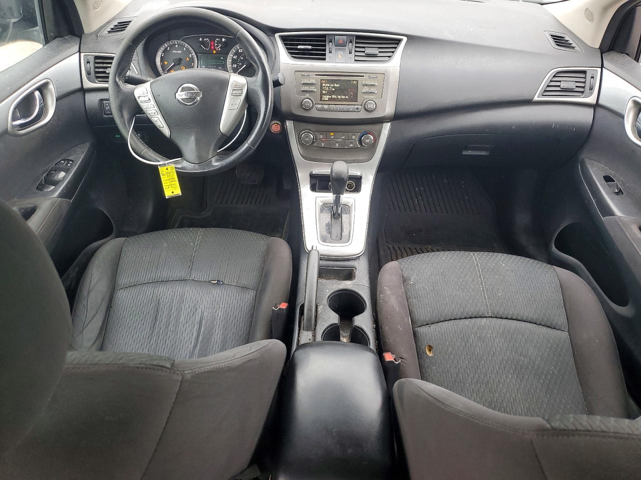 2013 Nissan Sentra S Серый vin: 3N1AB7APXDL789143