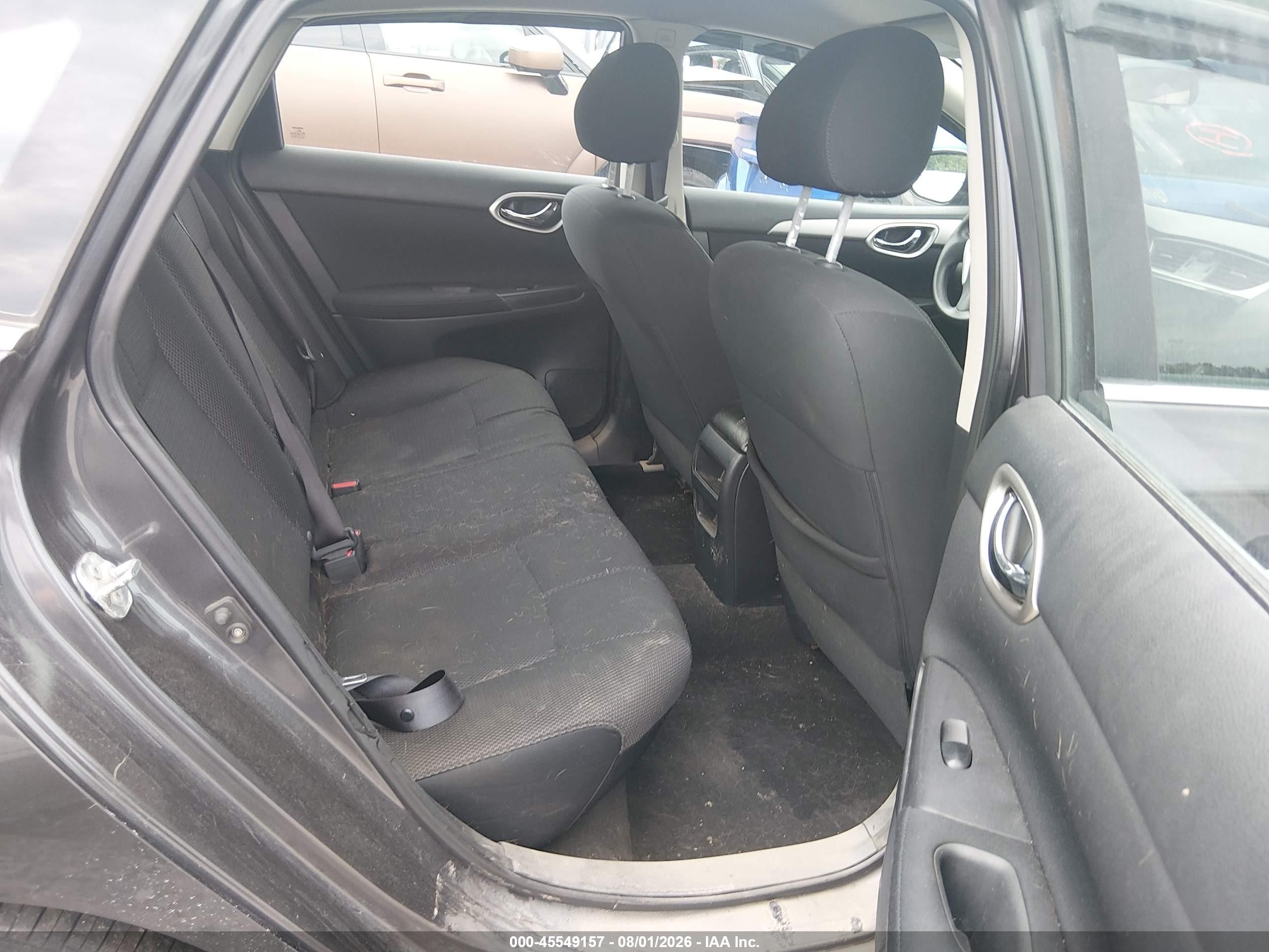 2013 Nissan Sentra S Gray vin: 3N1AB7APXDL789319