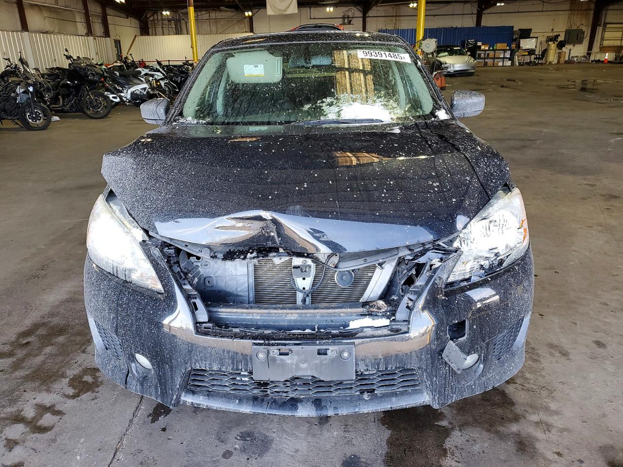 2013 Nissan Sentra S Black vin: 3N1AB7APXDL790261