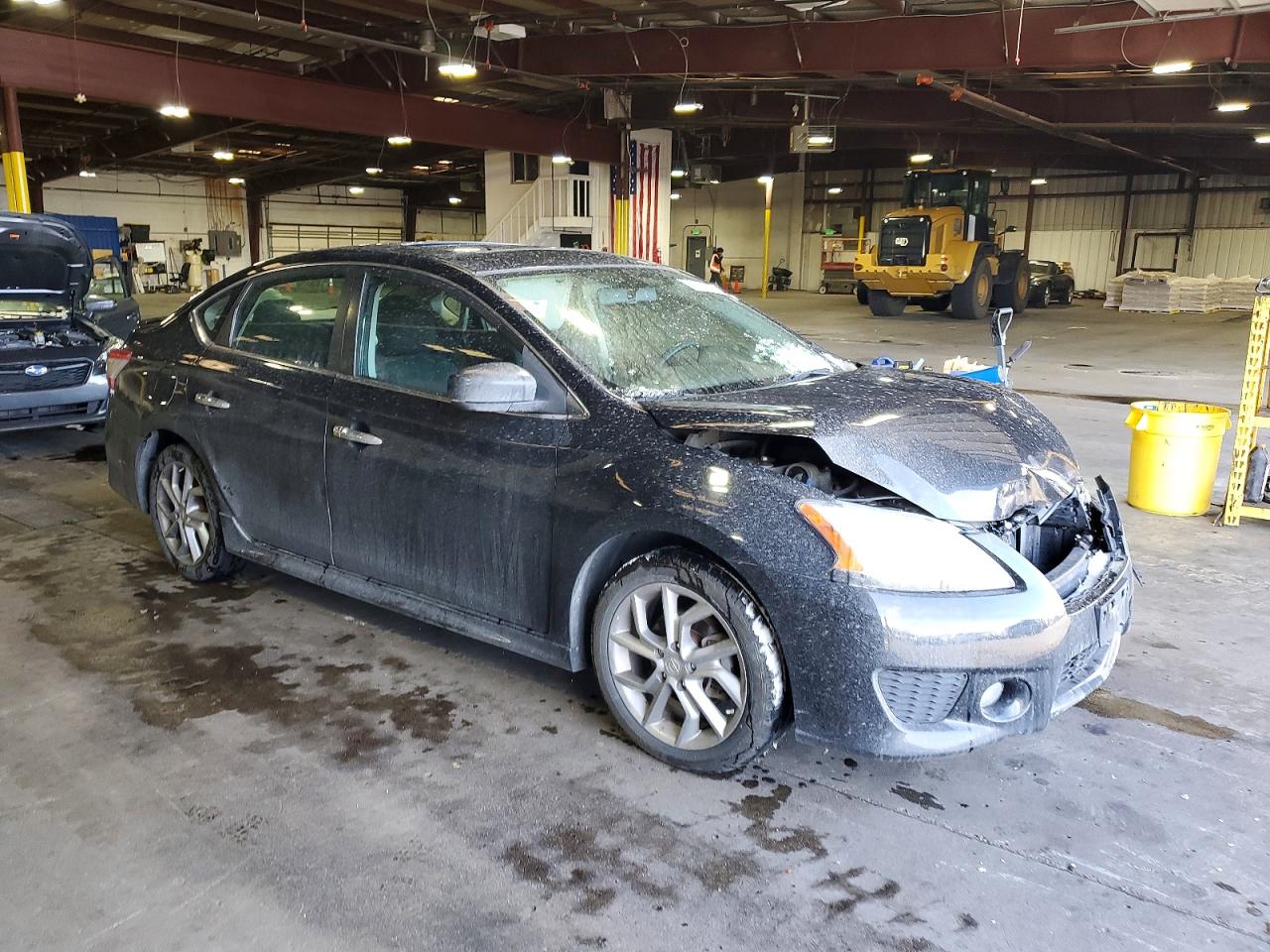 2013 Nissan Sentra S Black vin: 3N1AB7APXDL790261