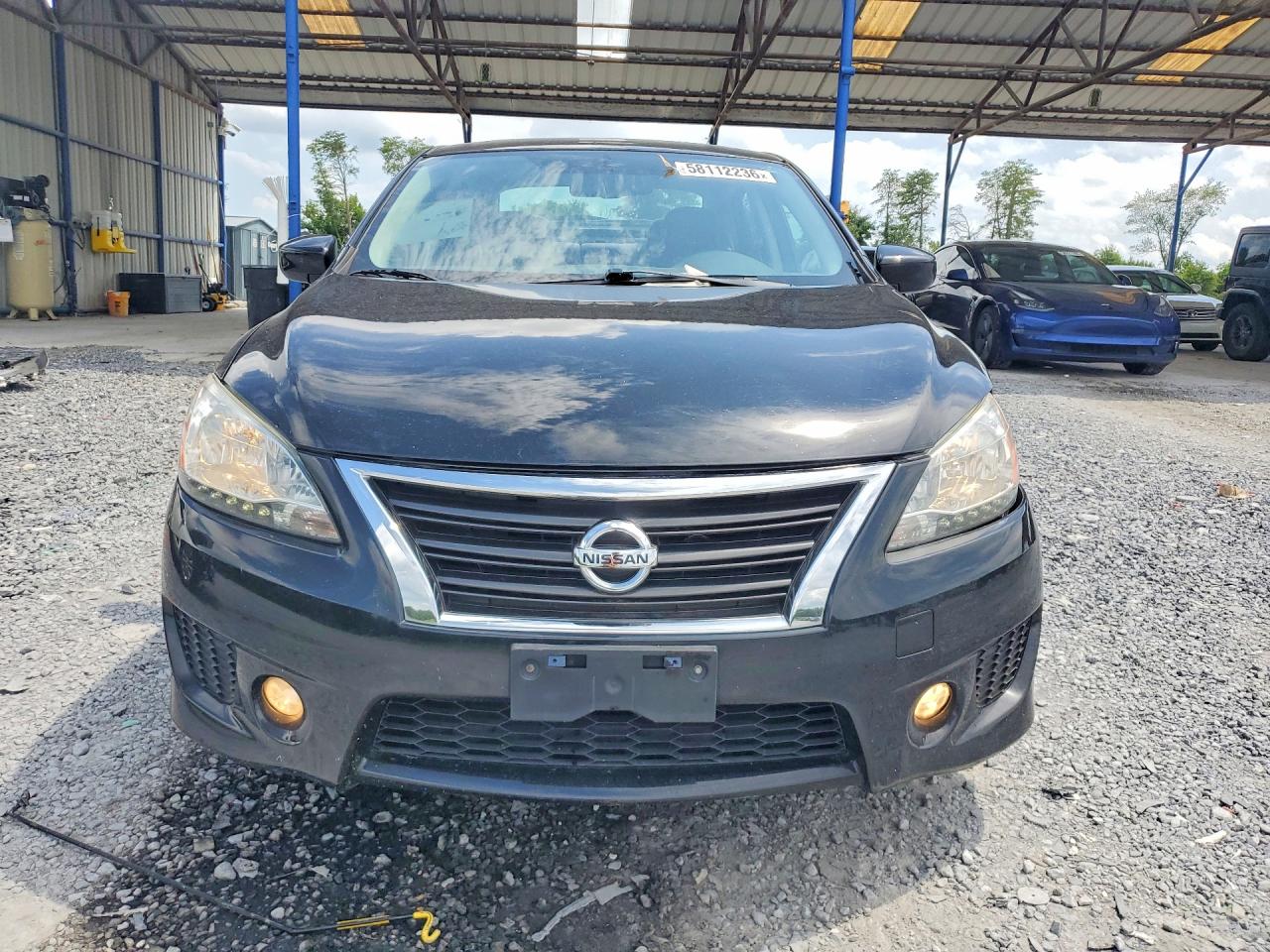 2013 Nissan Sentra S Black vin: 3N1AB7APXDL791345