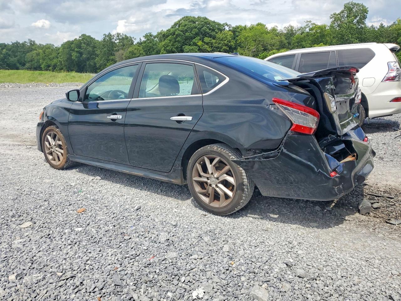 2013 Nissan Sentra S Black vin: 3N1AB7APXDL791345
