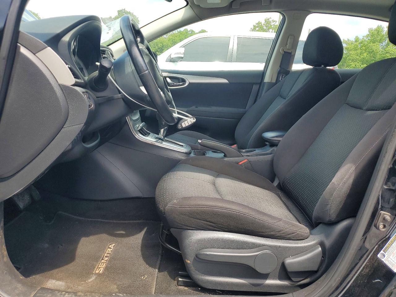 2013 Nissan Sentra S Black vin: 3N1AB7APXDL791345