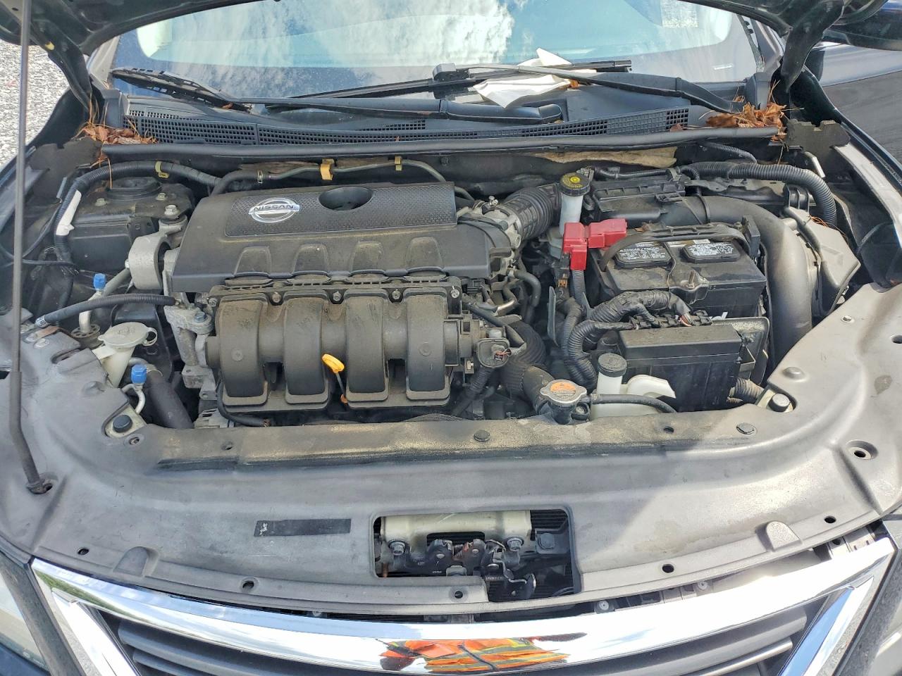 2013 Nissan Sentra S Black vin: 3N1AB7APXDL791345