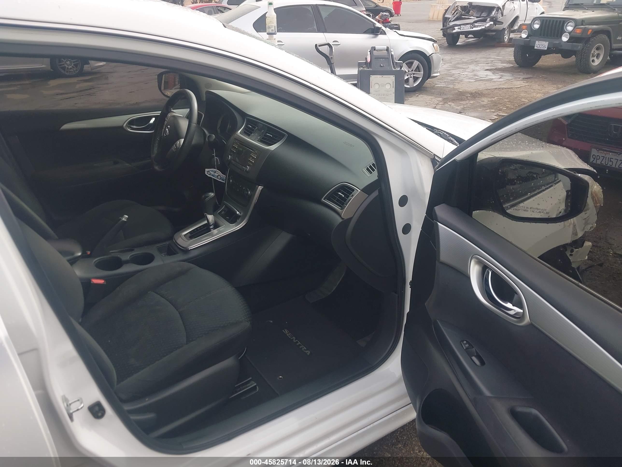 2013 Nissan Sentra Sr White vin: 3N1AB7APXDL793483