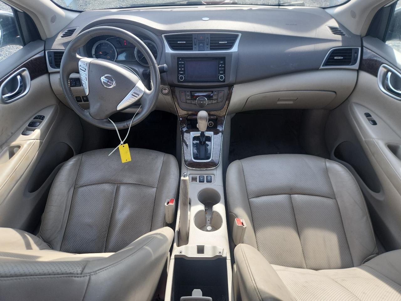 2013 Nissan Sentra S White vin: 3N1AB7APXDL797520