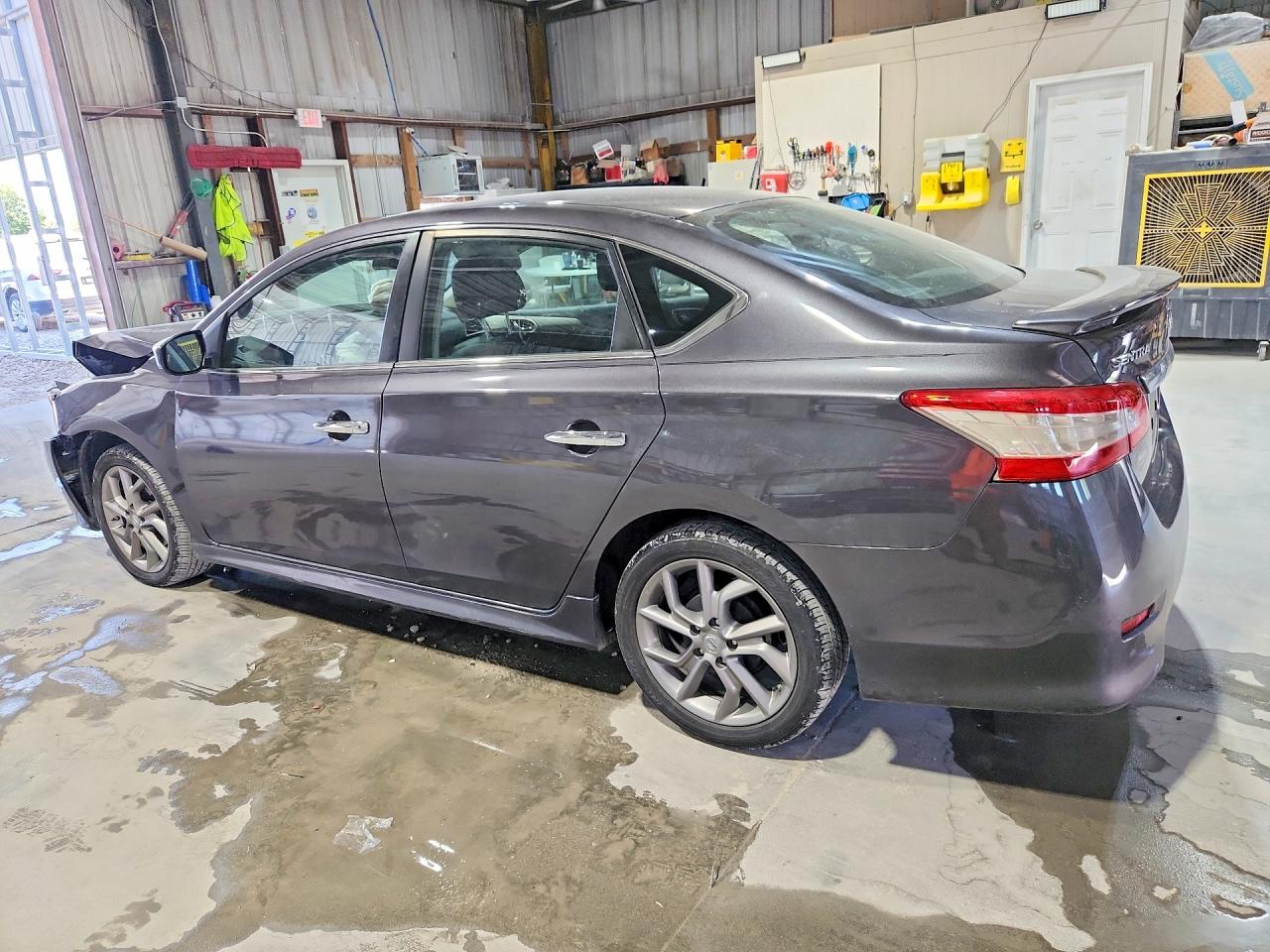 2013 Nissan Sentra S Charcoal vin: 3N1AB7APXDL799185