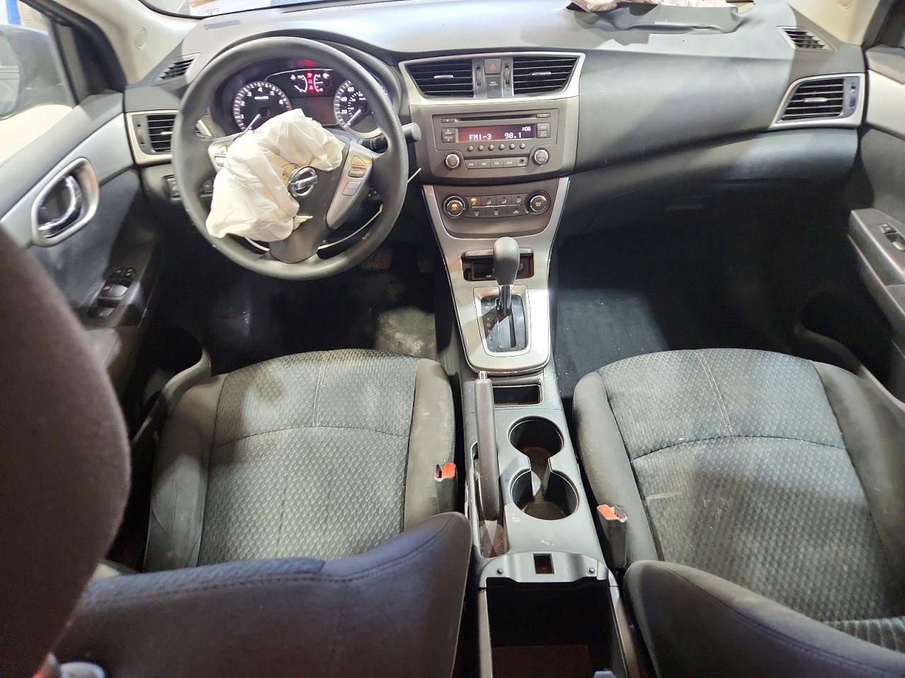 2013 Nissan Sentra S Charcoal vin: 3N1AB7APXDL799185