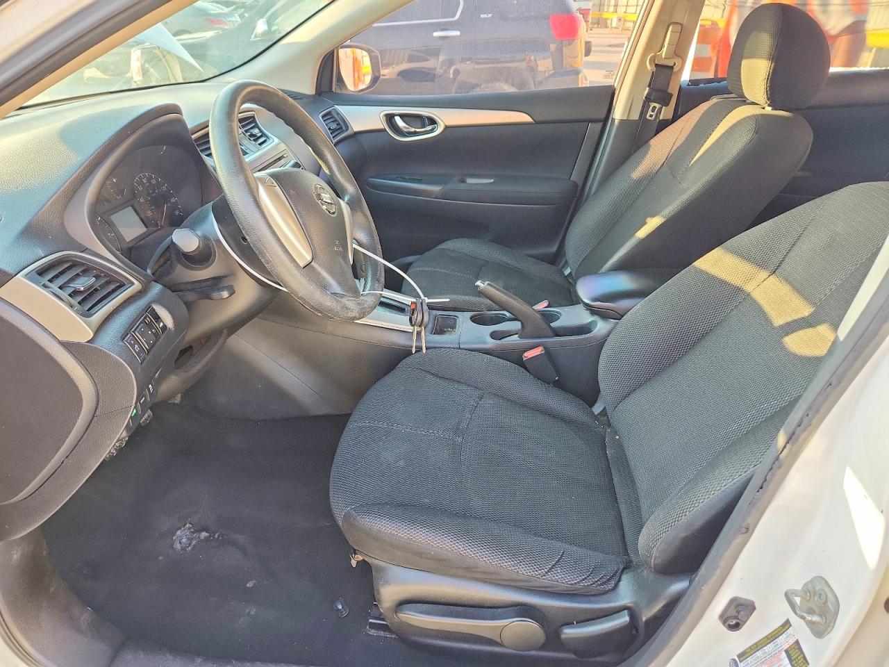 2013 Nissan Sentra S White vin: 3N1AB7APXDL799591