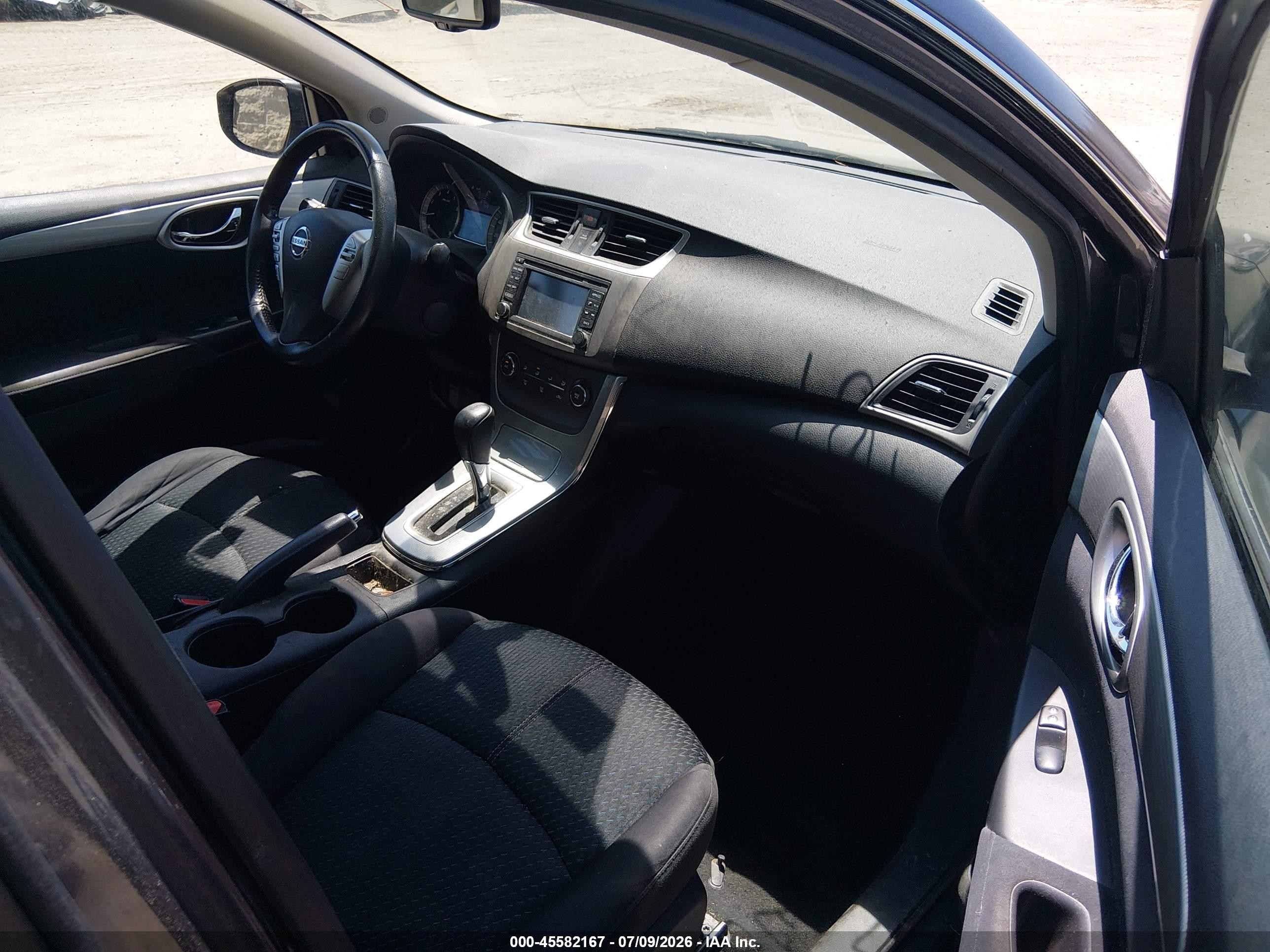 2014 Nissan Sentra Sr Gray vin: 3N1AB7APXEL613341