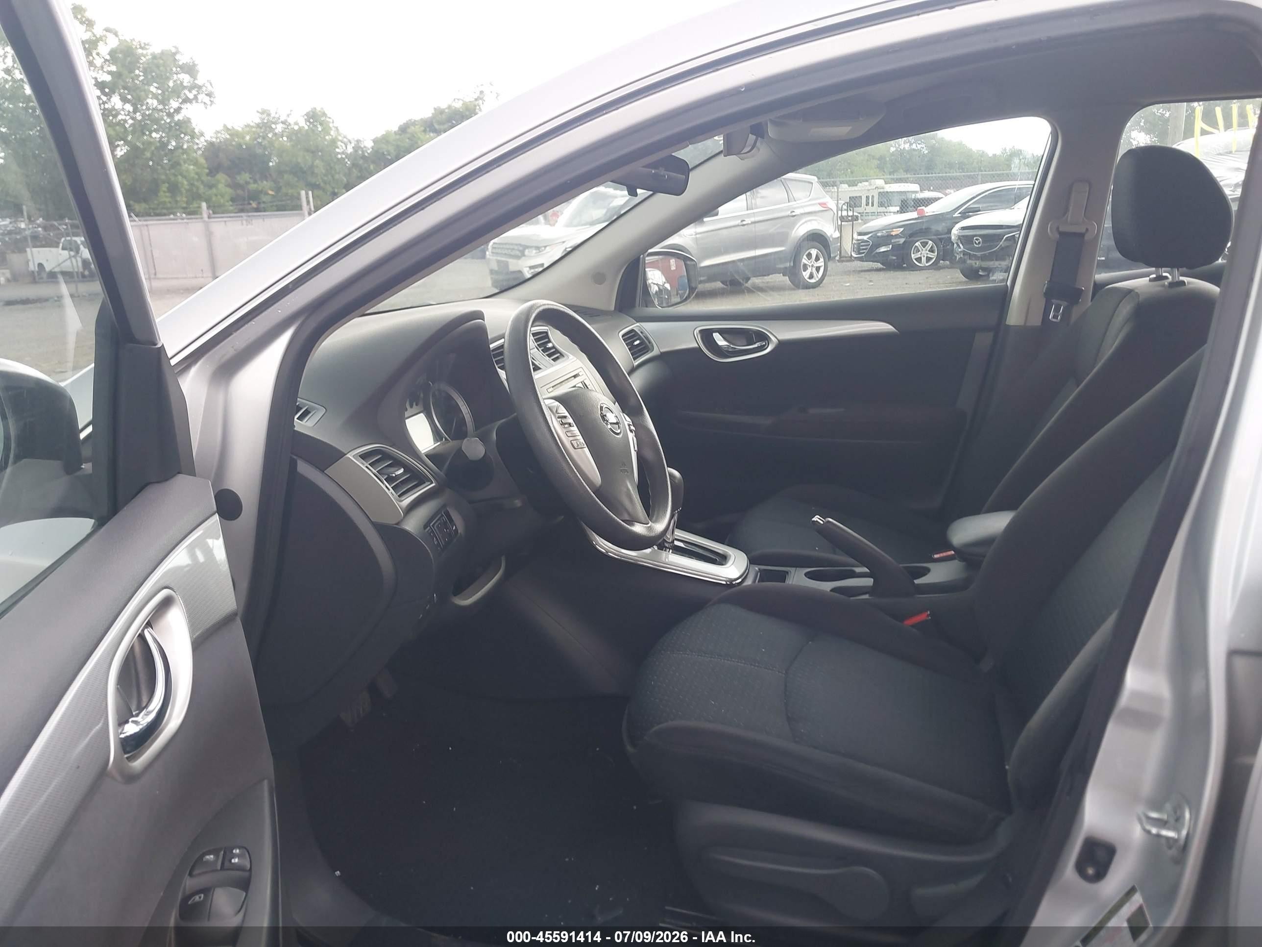 2014 Nissan Sentra Sr Silver vin: 3N1AB7APXEL613419