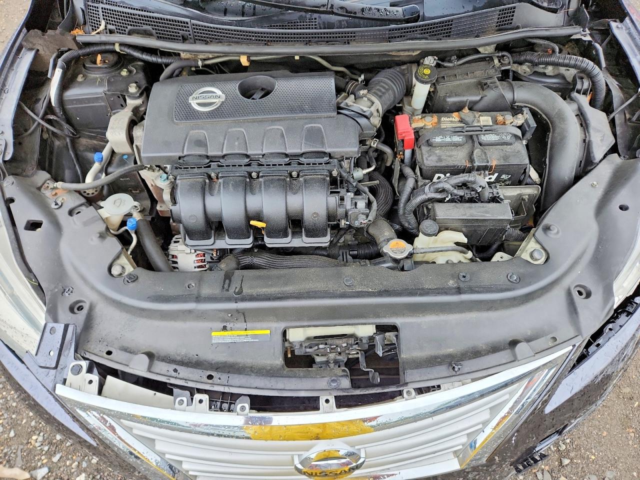 2014 Nissan Sentra S Gray vin: 3N1AB7APXEL637252