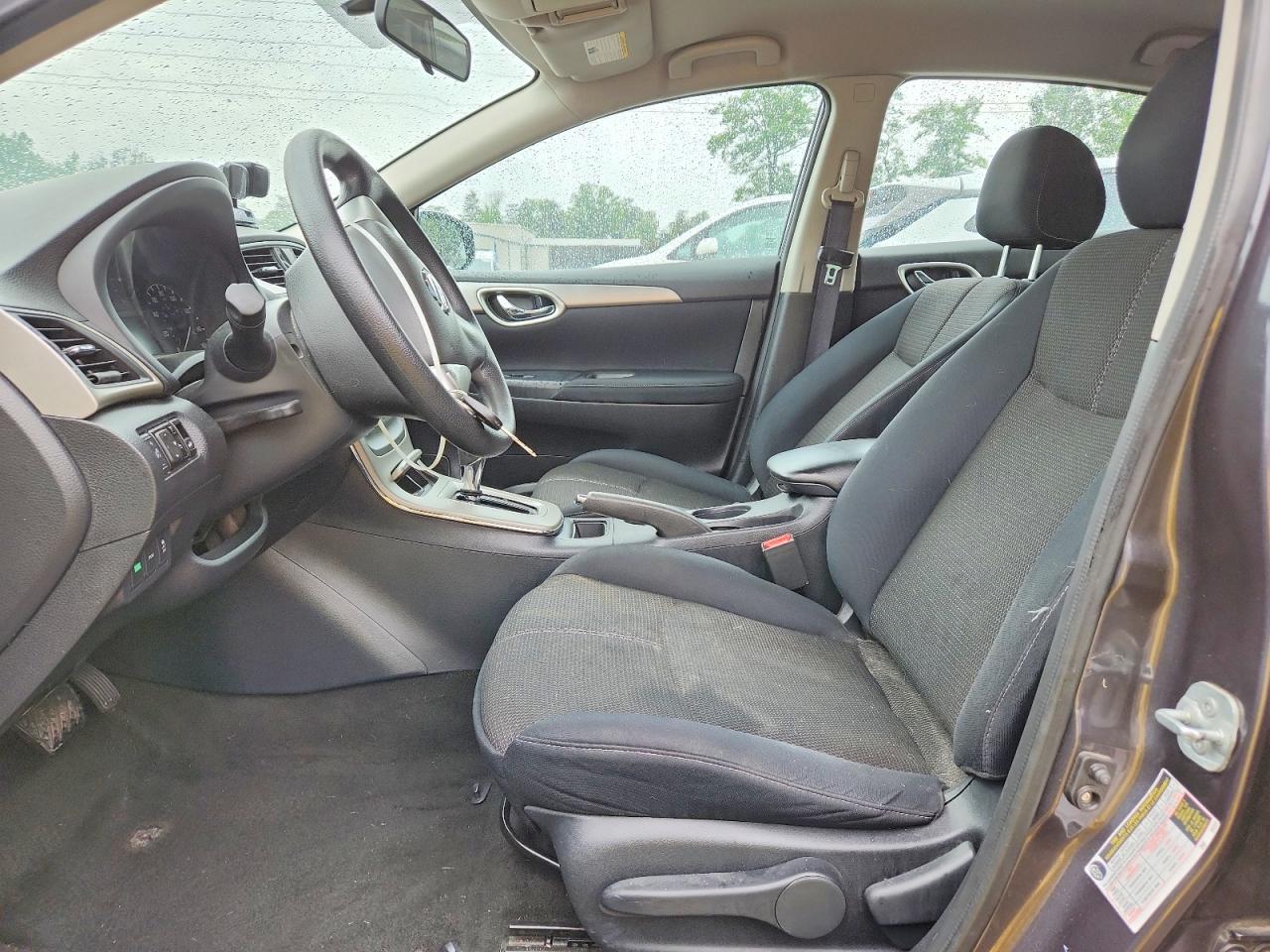 2014 Nissan Sentra S Gray vin: 3N1AB7APXEL637252