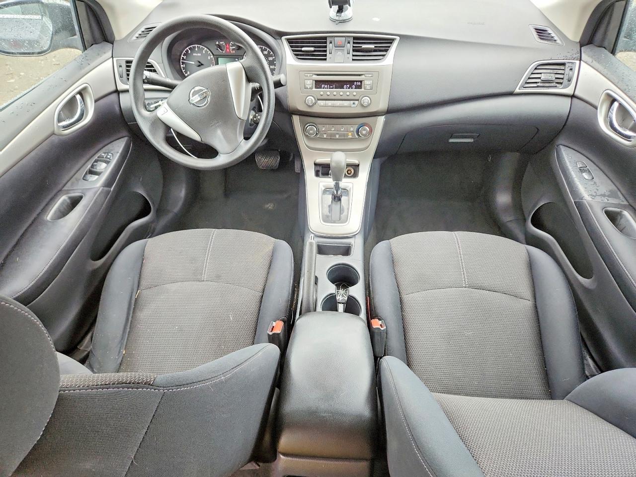 2014 Nissan Sentra S Gray vin: 3N1AB7APXEL637252