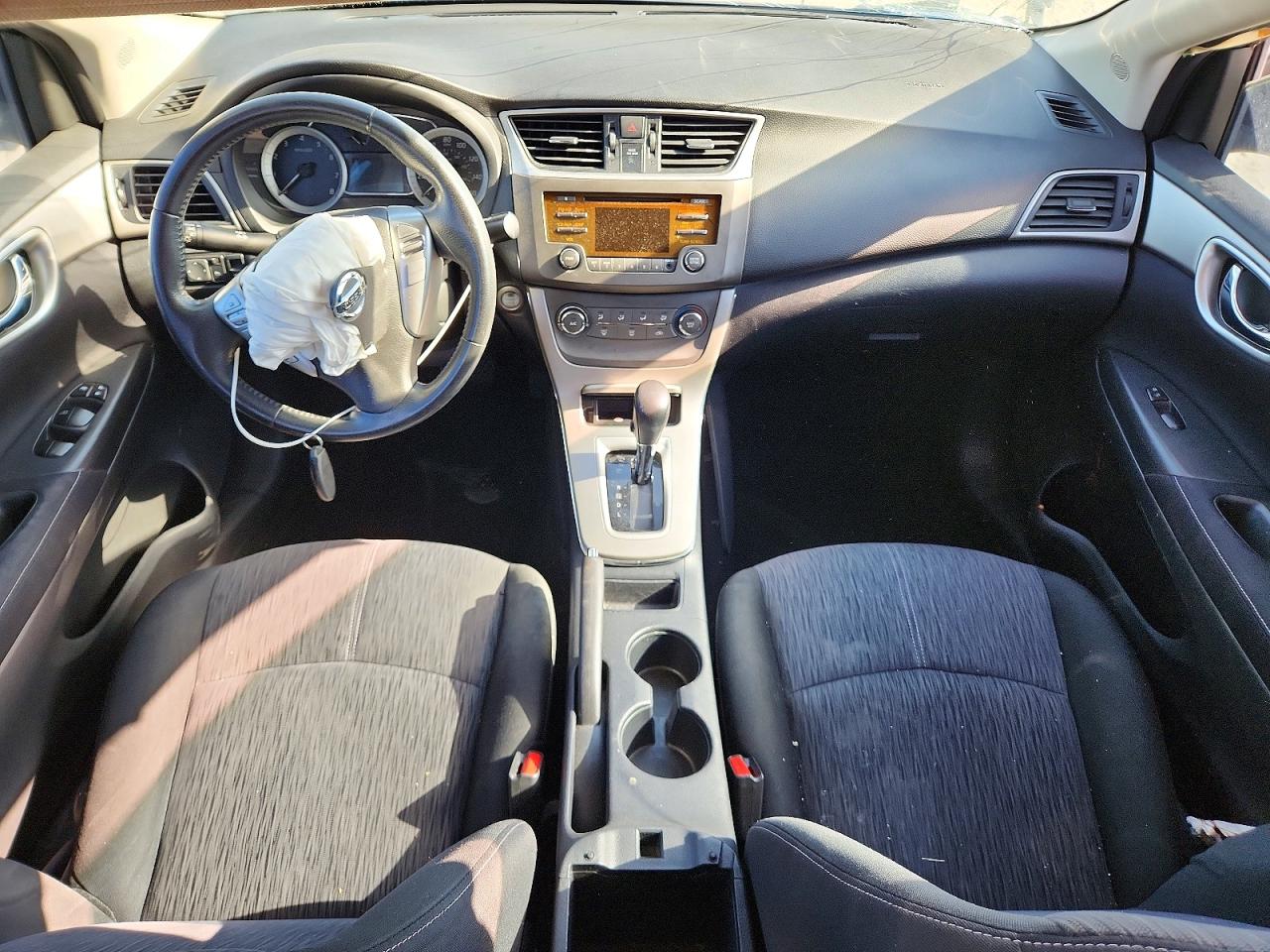 2014 Nissan Sentra Sv Black vin: 3N1AB7APXEL662037