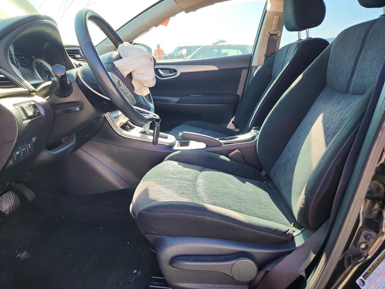 2014 Nissan Sentra Sv Black vin: 3N1AB7APXEL662037