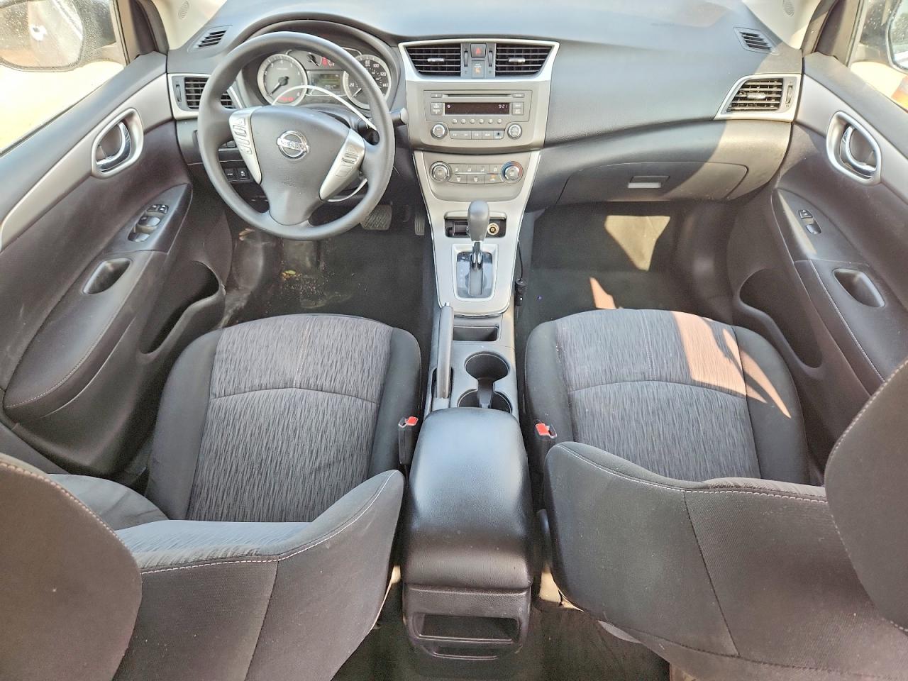 2014 Nissan Sentra Sv Silver vin: 3N1AB7APXEL665746