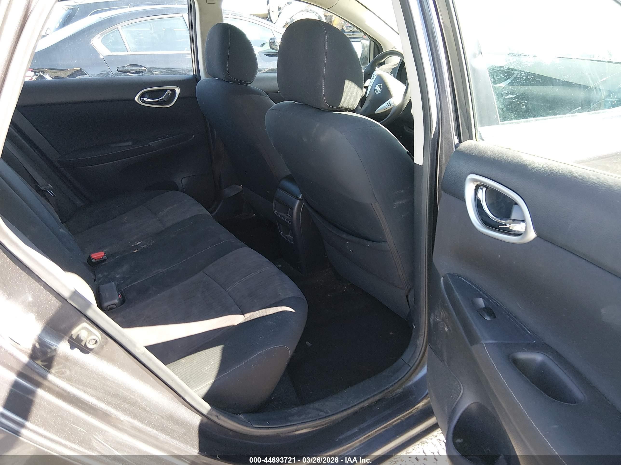 2014 Nissan Sentra Fe+ S/fe+ Sv/s/sl/sr/sv Gray vin: 3N1AB7APXEL672177