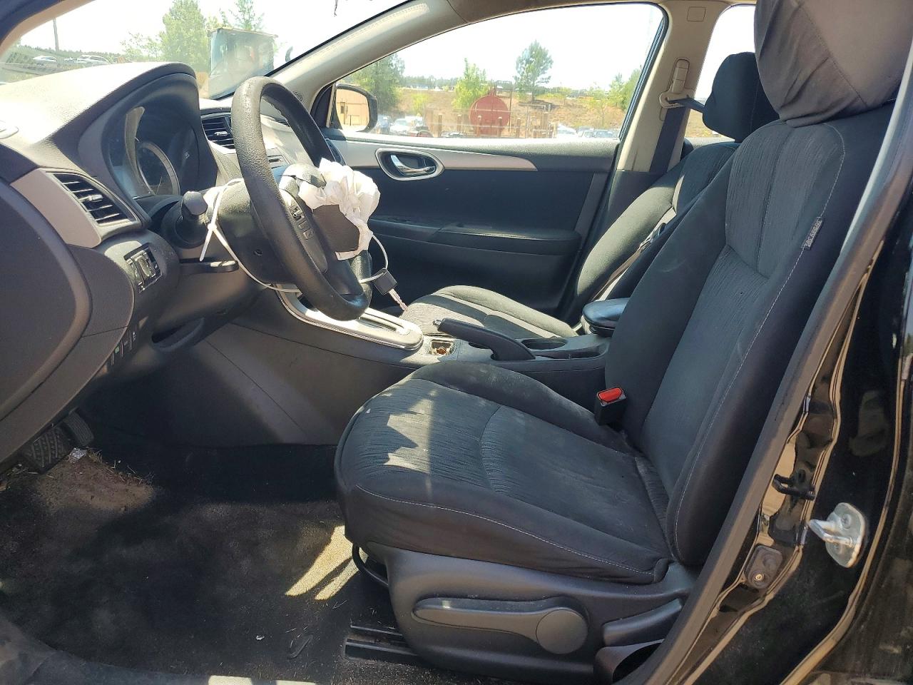 2014 Nissan Sentra Sv Черный vin: 3N1AB7APXEL673460