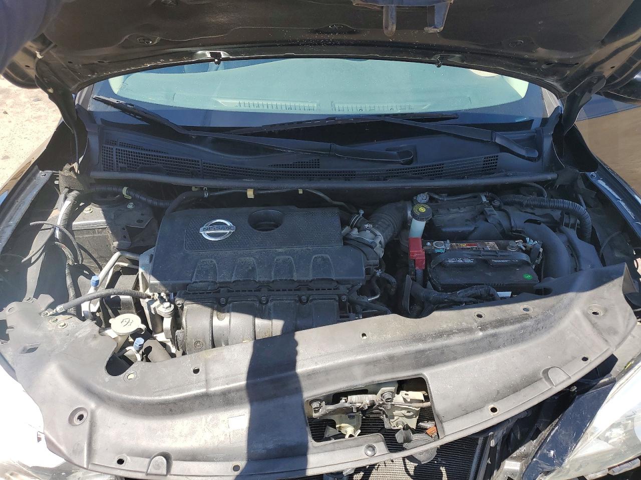 2014 Nissan Sentra Sv Черный vin: 3N1AB7APXEL673460