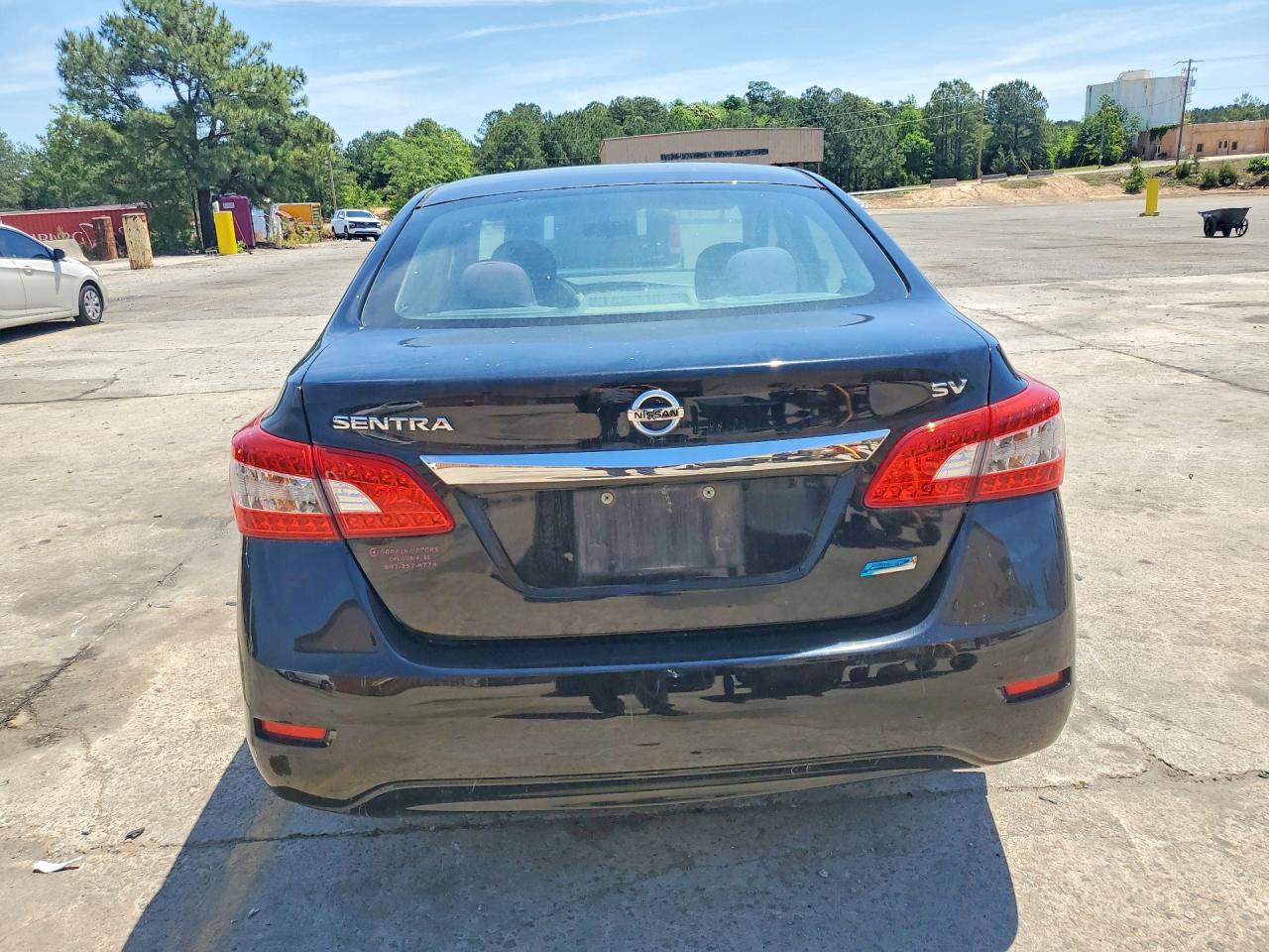 2014 Nissan Sentra Sv Черный vin: 3N1AB7APXEL673460