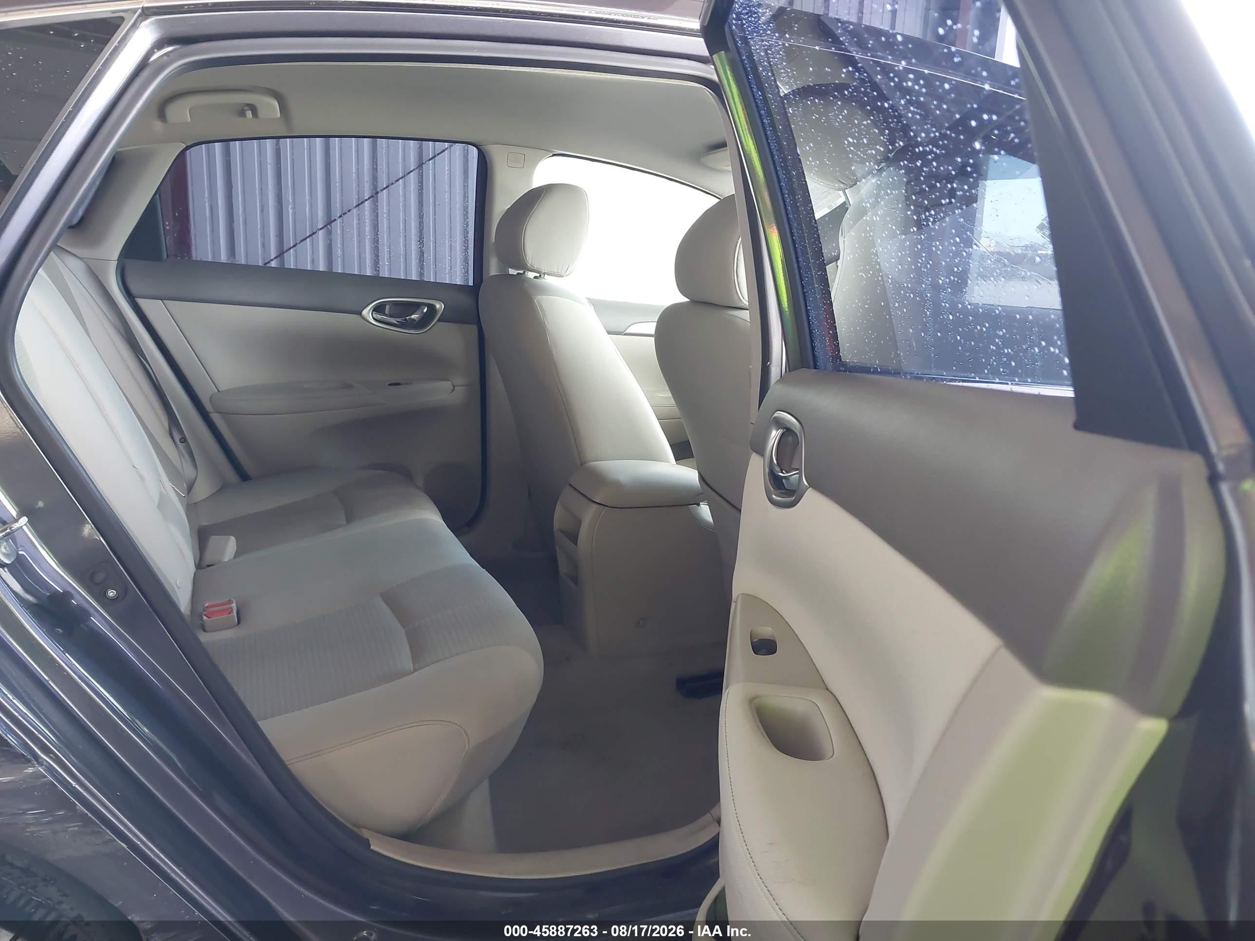 2014 Nissan Sentra S Gray vin: 3N1AB7APXEL677749