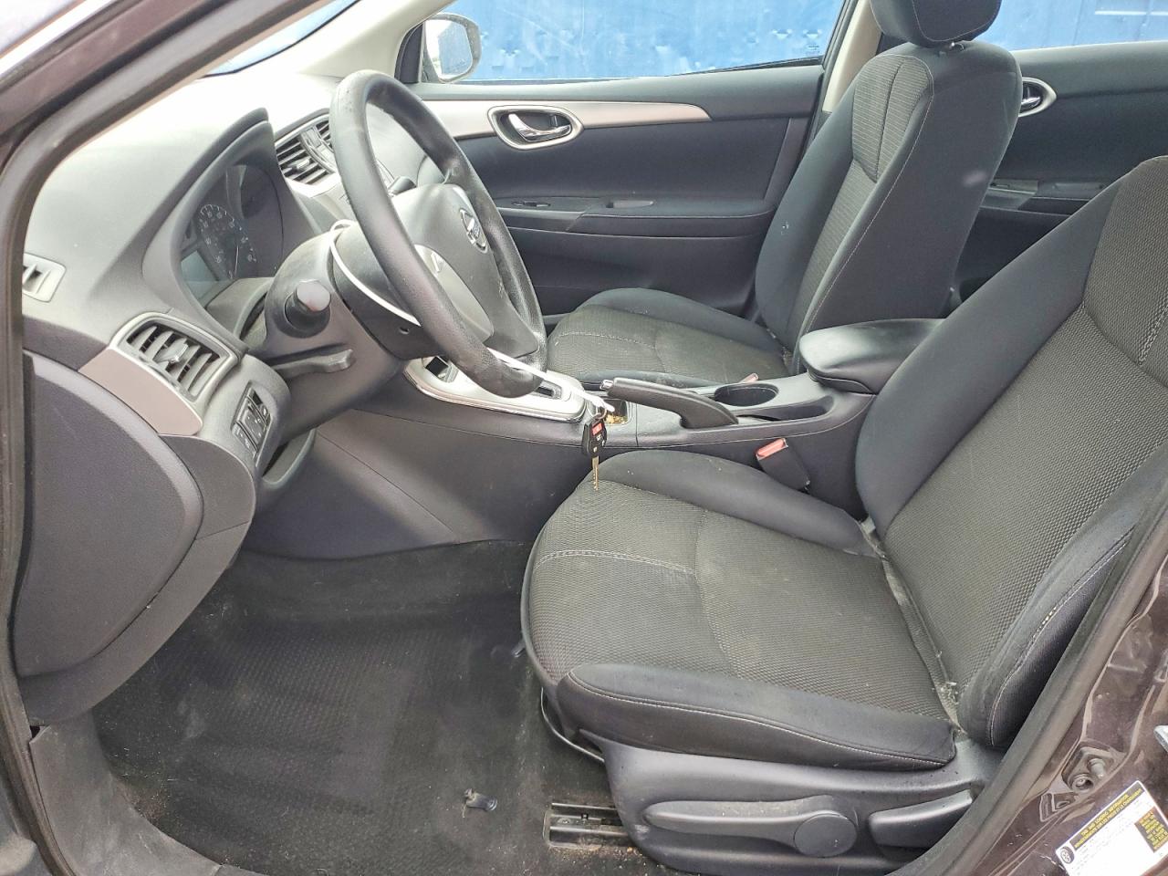 2014 Nissan Sentra S Gray vin: 3N1AB7APXEL685916