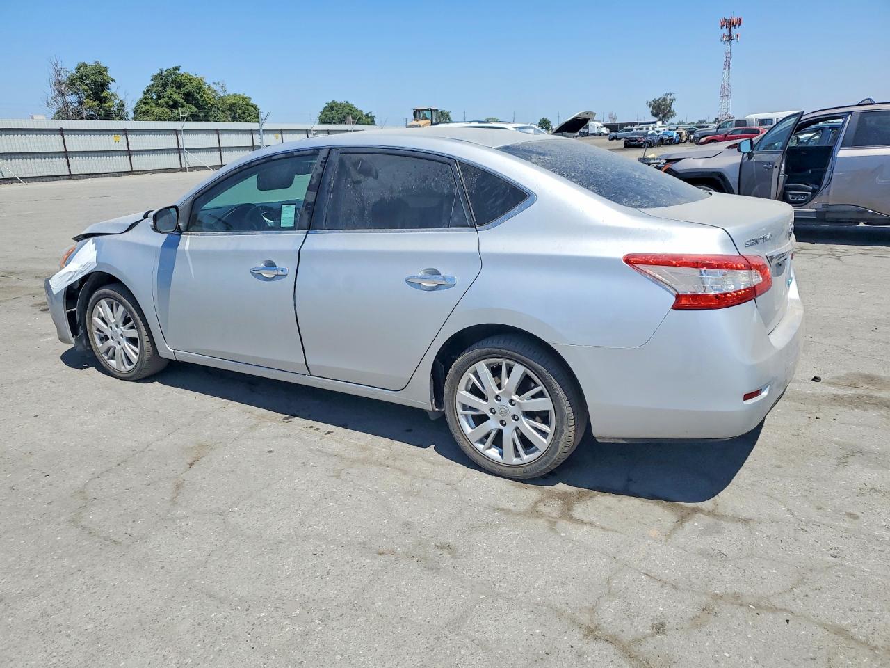 2014 Nissan Sentra Sl Silver vin: 3N1AB7APXEY201763