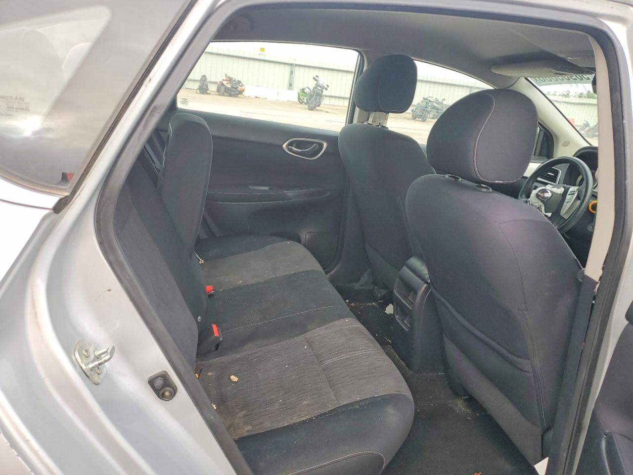 2014 Nissan Sentra Sv Silver vin: 3N1AB7APXEY209541