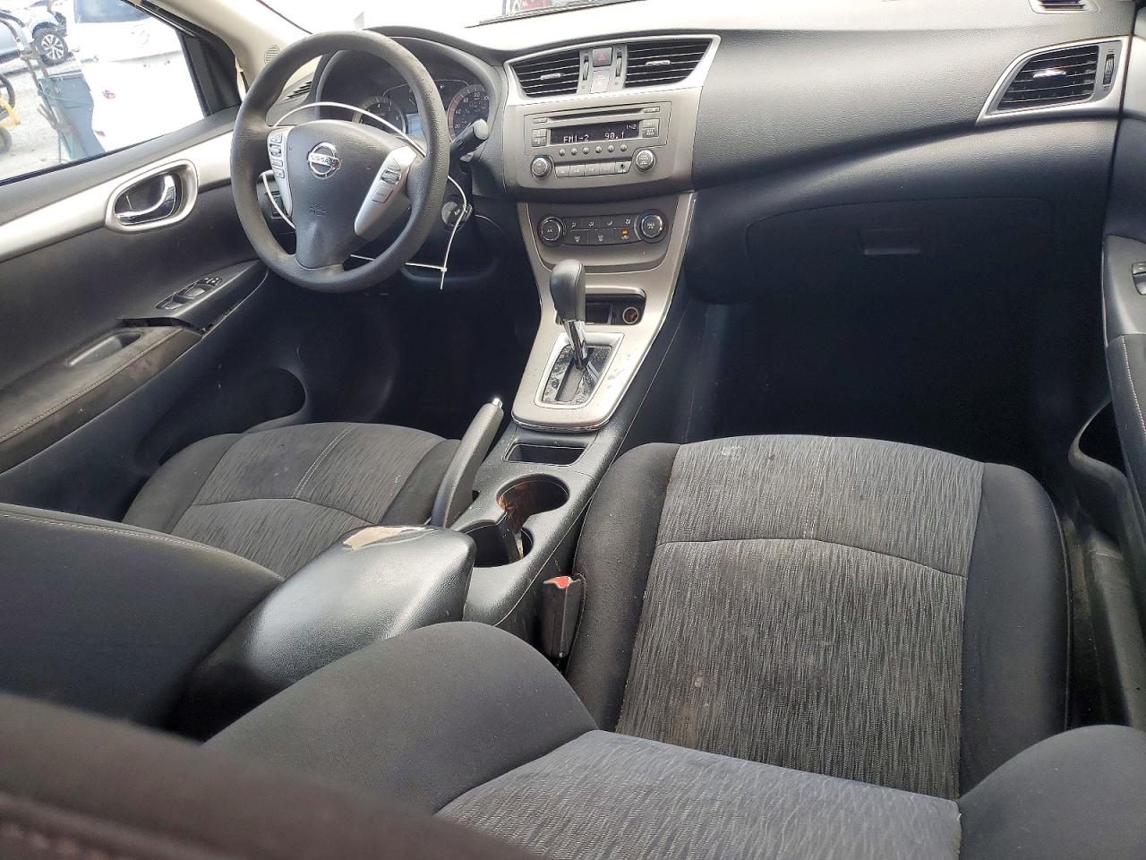 2014 Nissan Sentra Sv Silver vin: 3N1AB7APXEY212956