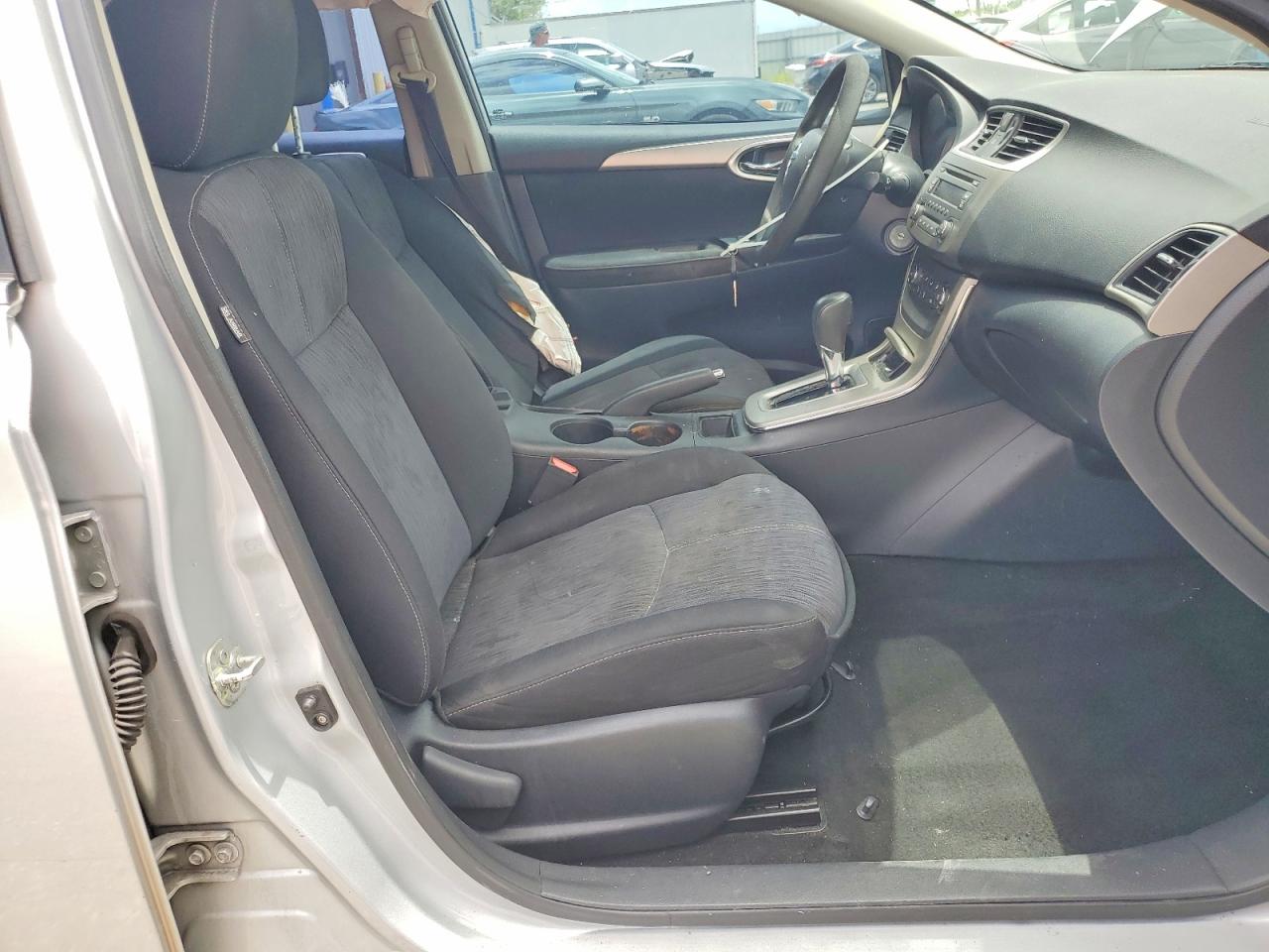 2014 Nissan Sentra Sv Silver vin: 3N1AB7APXEY212956