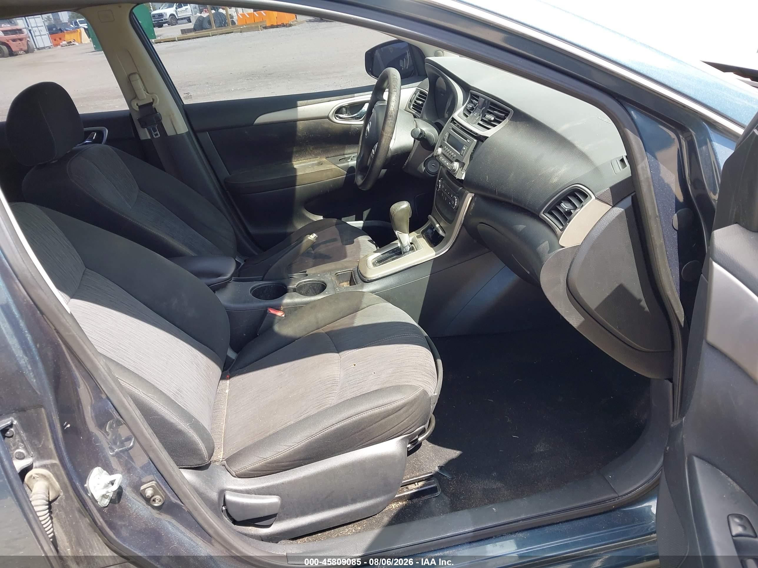 2014 Nissan Sentra Fe+ S/fe+ Sv/s/sl/sr/sv Blue vin: 3N1AB7APXEY215288