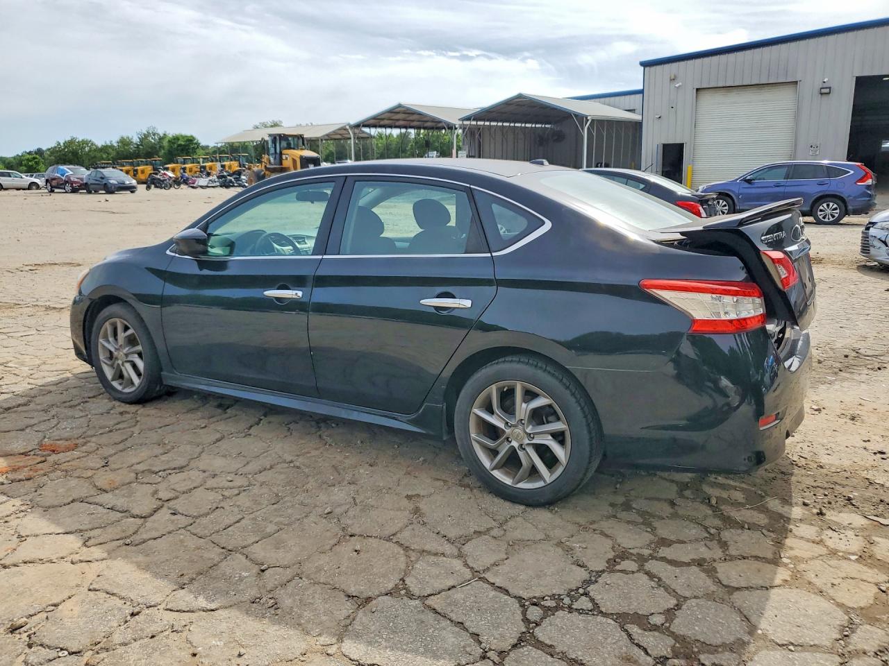 2014 Nissan Sentra Sr Black vin: 3N1AB7APXEY221365