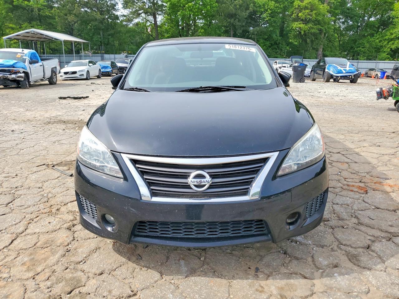 2014 Nissan Sentra Sr Black vin: 3N1AB7APXEY221365