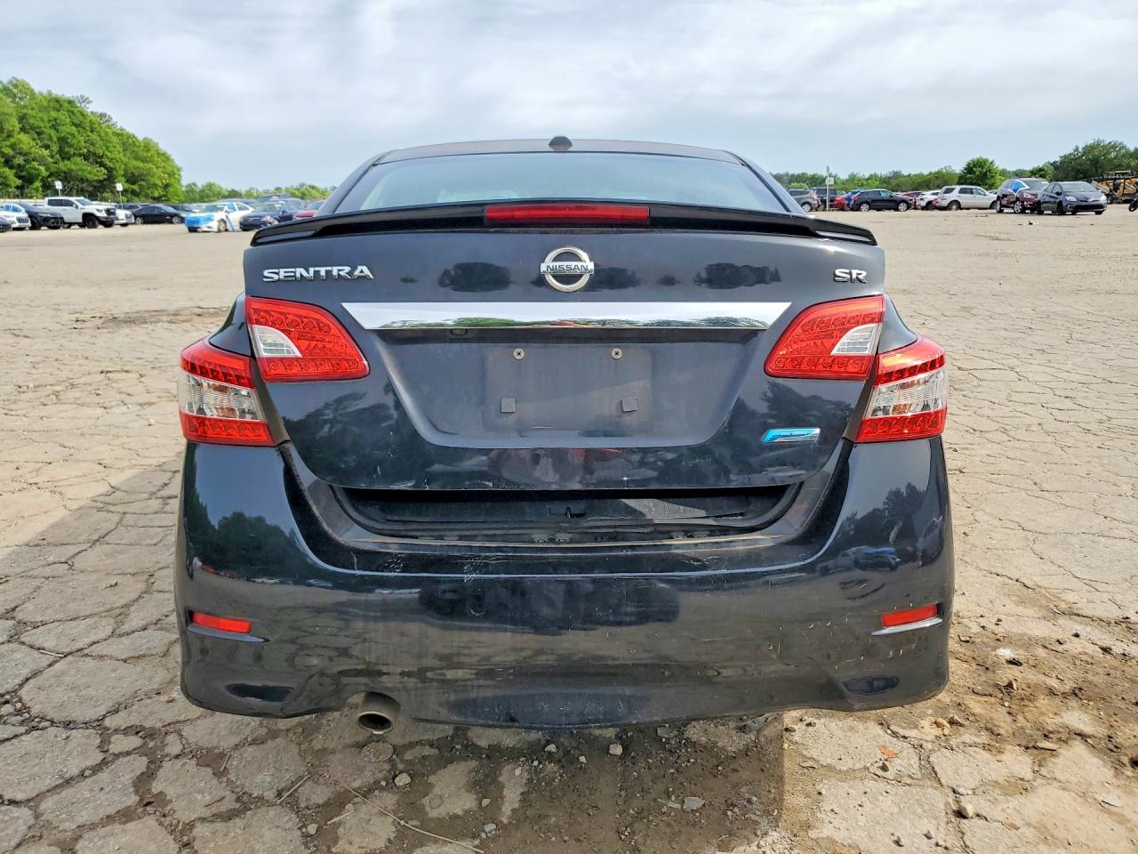 2014 Nissan Sentra Sr Black vin: 3N1AB7APXEY221365