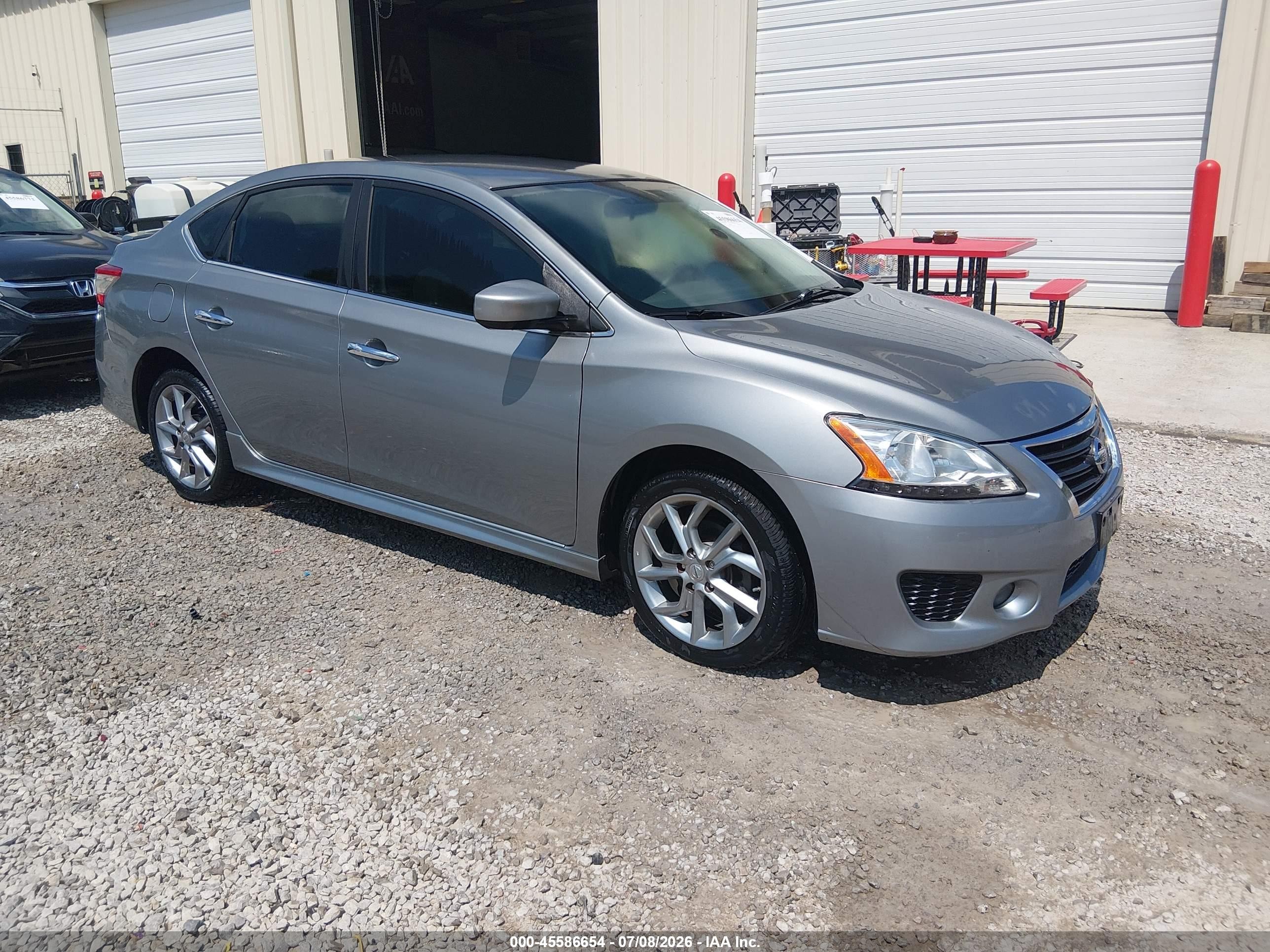 2014 Nissan Sentra Sr Silver vin: 3N1AB7APXEY238781