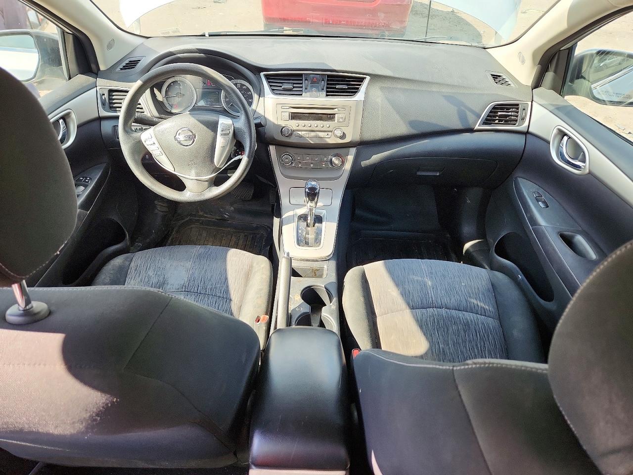 2014 Nissan Sentra Sv Серебряный vin: 3N1AB7APXEY240336