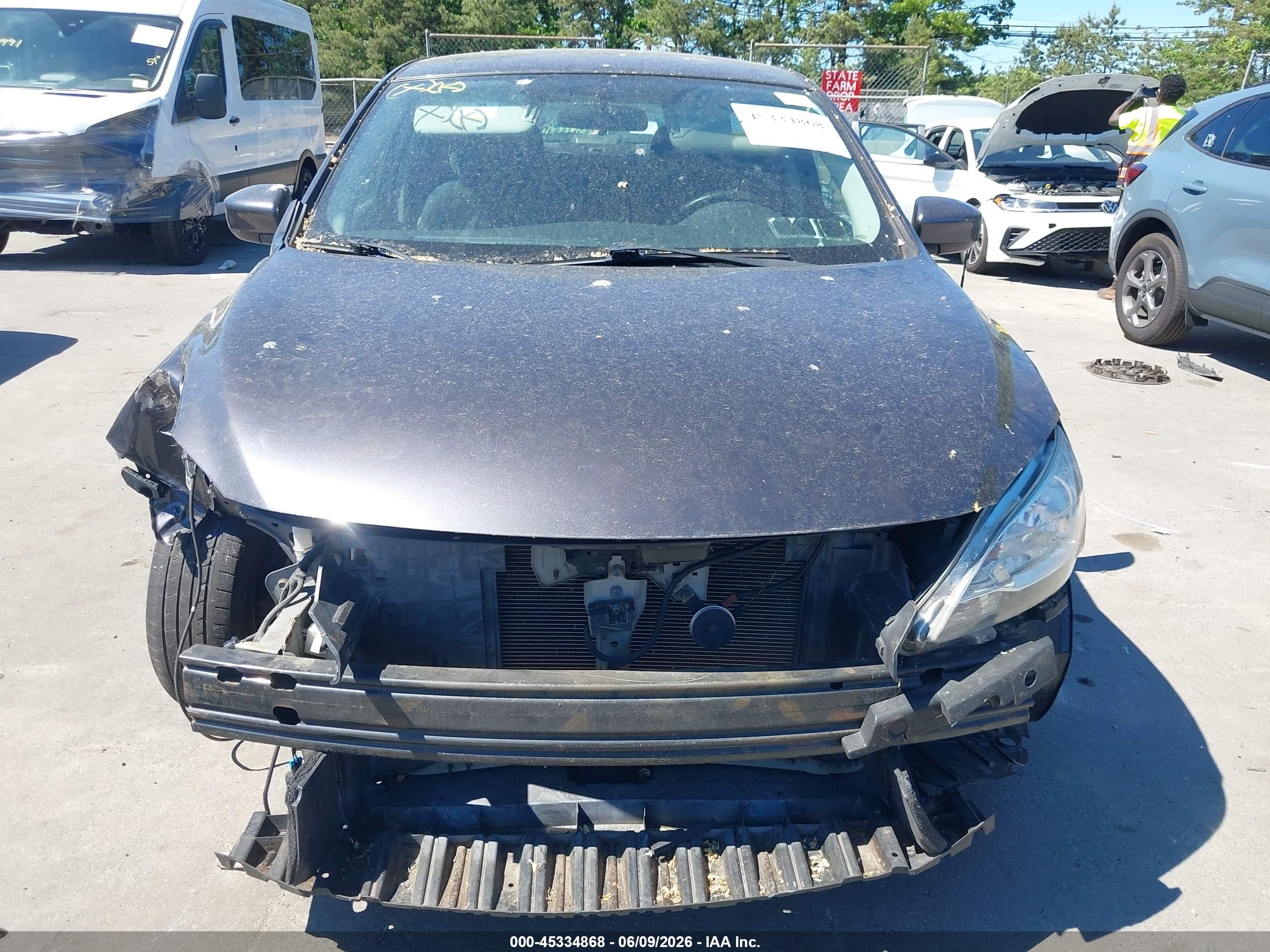 2014 Nissan Sentra S Black vin: 3N1AB7APXEY240823