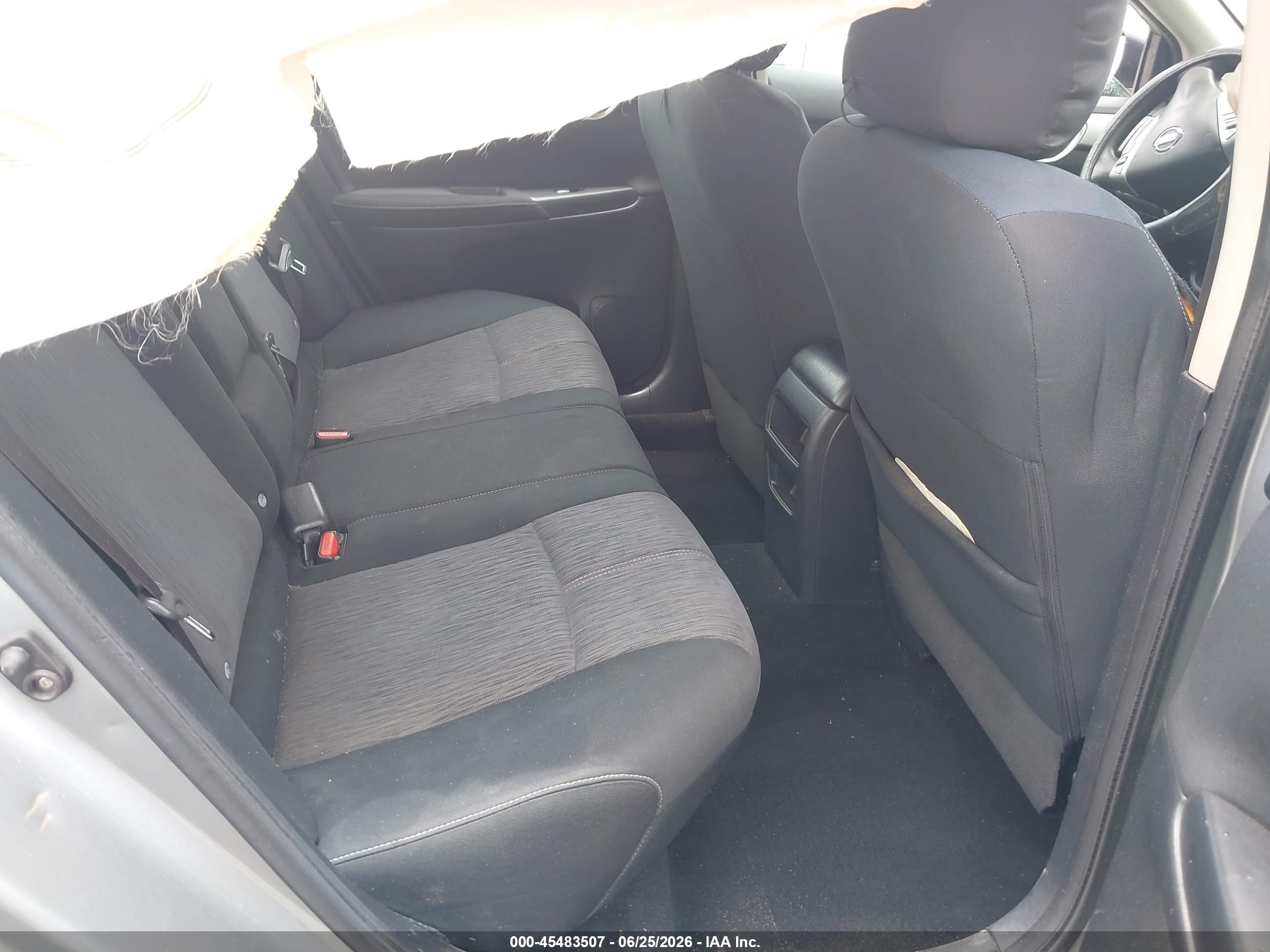 2014 Nissan Sentra Fe+ S/fe+ Sv/s/sl/sr/sv Серый vin: 3N1AB7APXEY252387