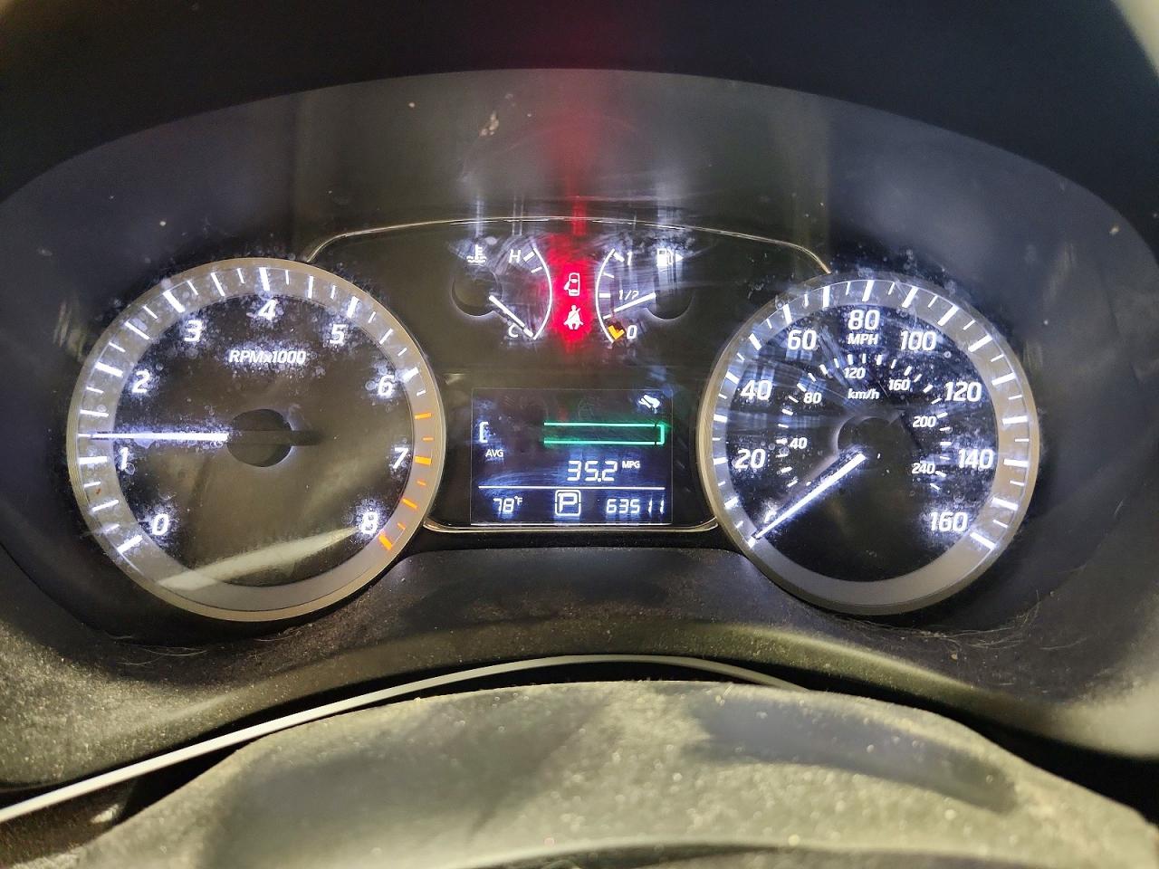 2014 Nissan Sentra Sv Red vin: 3N1AB7APXEY253393