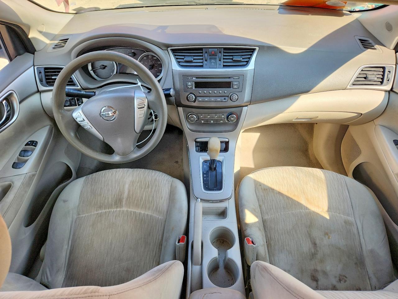 2014 Nissan Sentra Sv Maroon vin: 3N1AB7APXEY255046