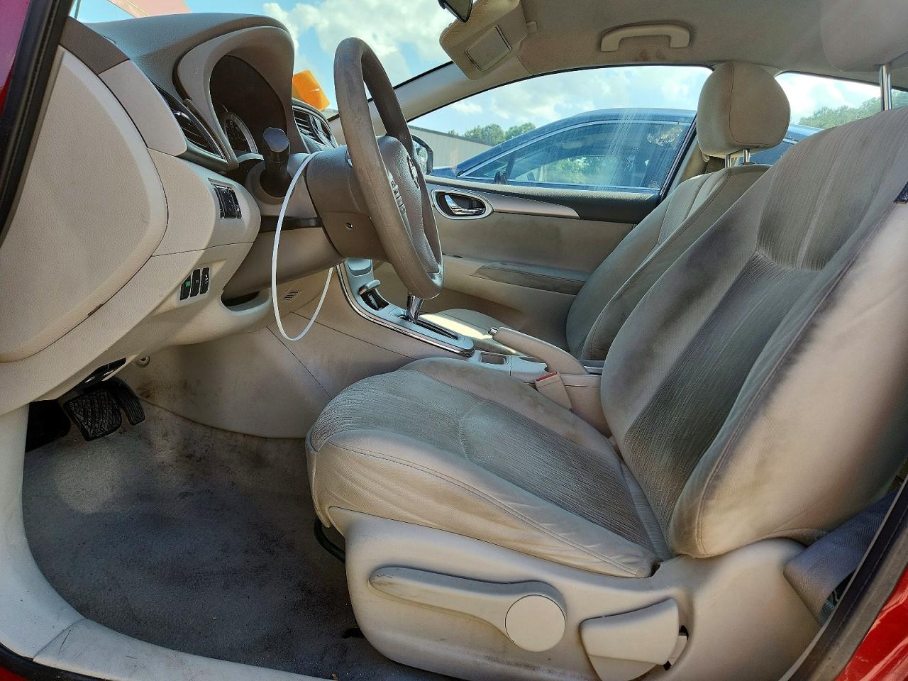 2014 Nissan Sentra Sv Maroon vin: 3N1AB7APXEY255046
