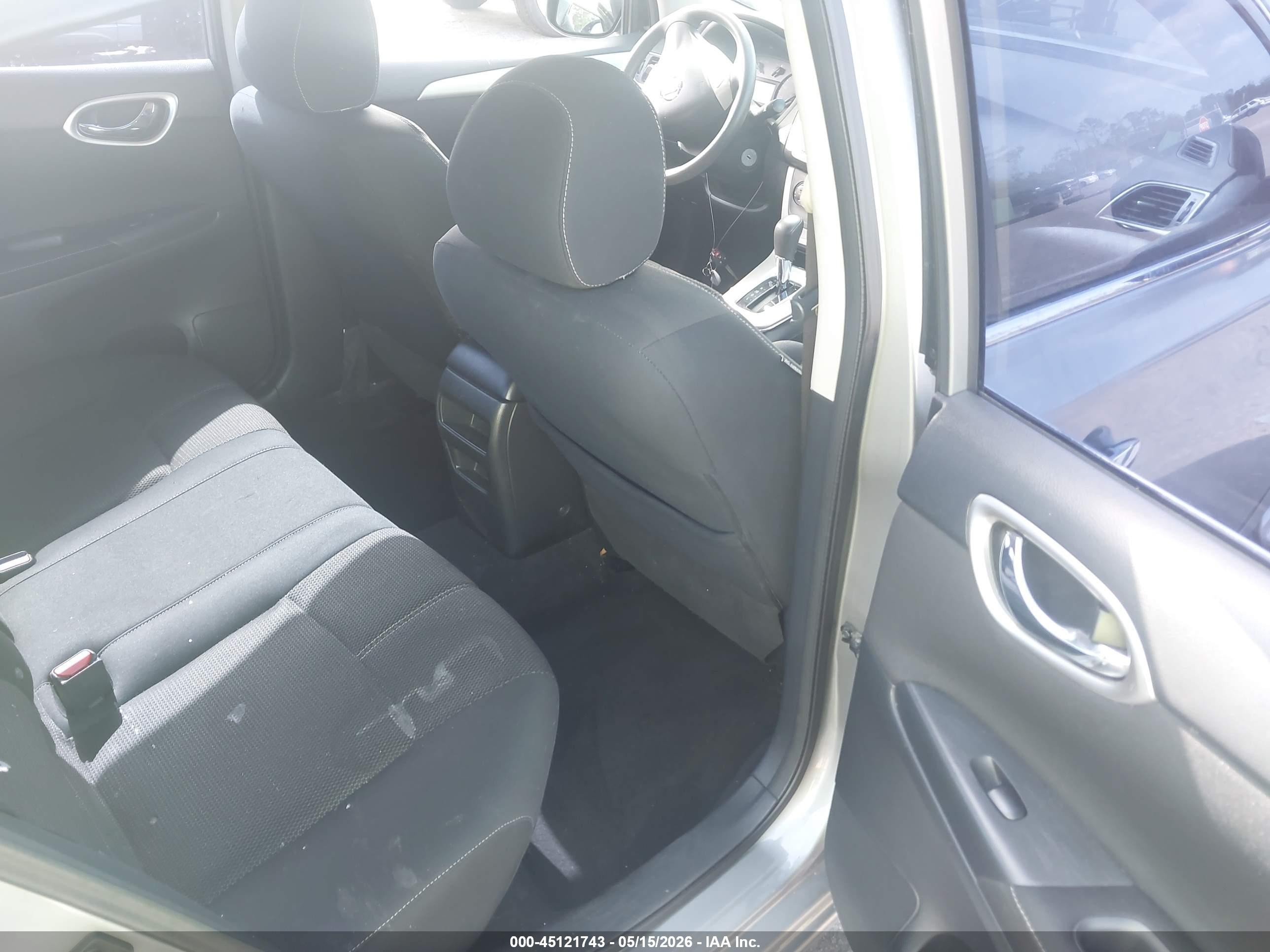 2014 Nissan Sentra S Gray vin: 3N1AB7APXEY260196