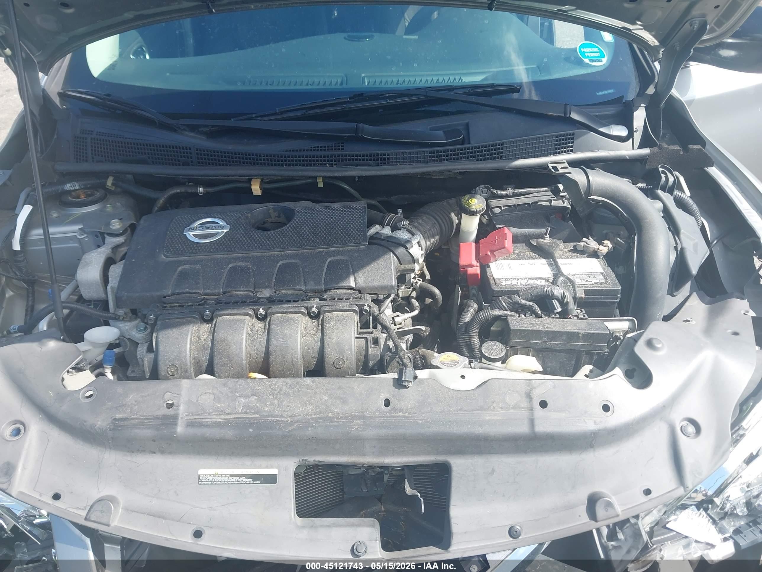 2014 Nissan Sentra S Gray vin: 3N1AB7APXEY260196