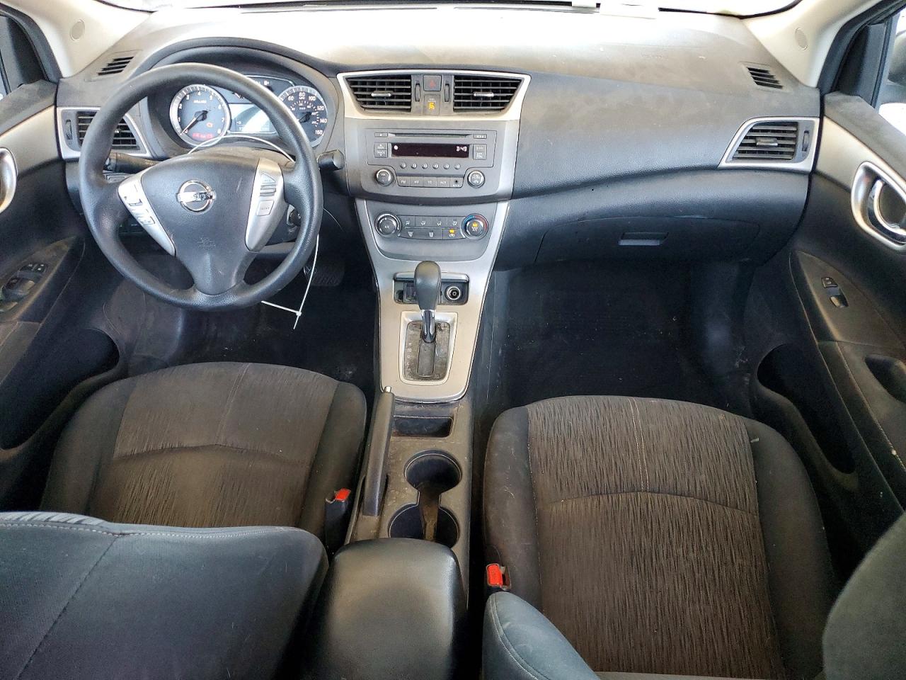 2014 Nissan Sentra Sv Серебряный vin: 3N1AB7APXEY271957
