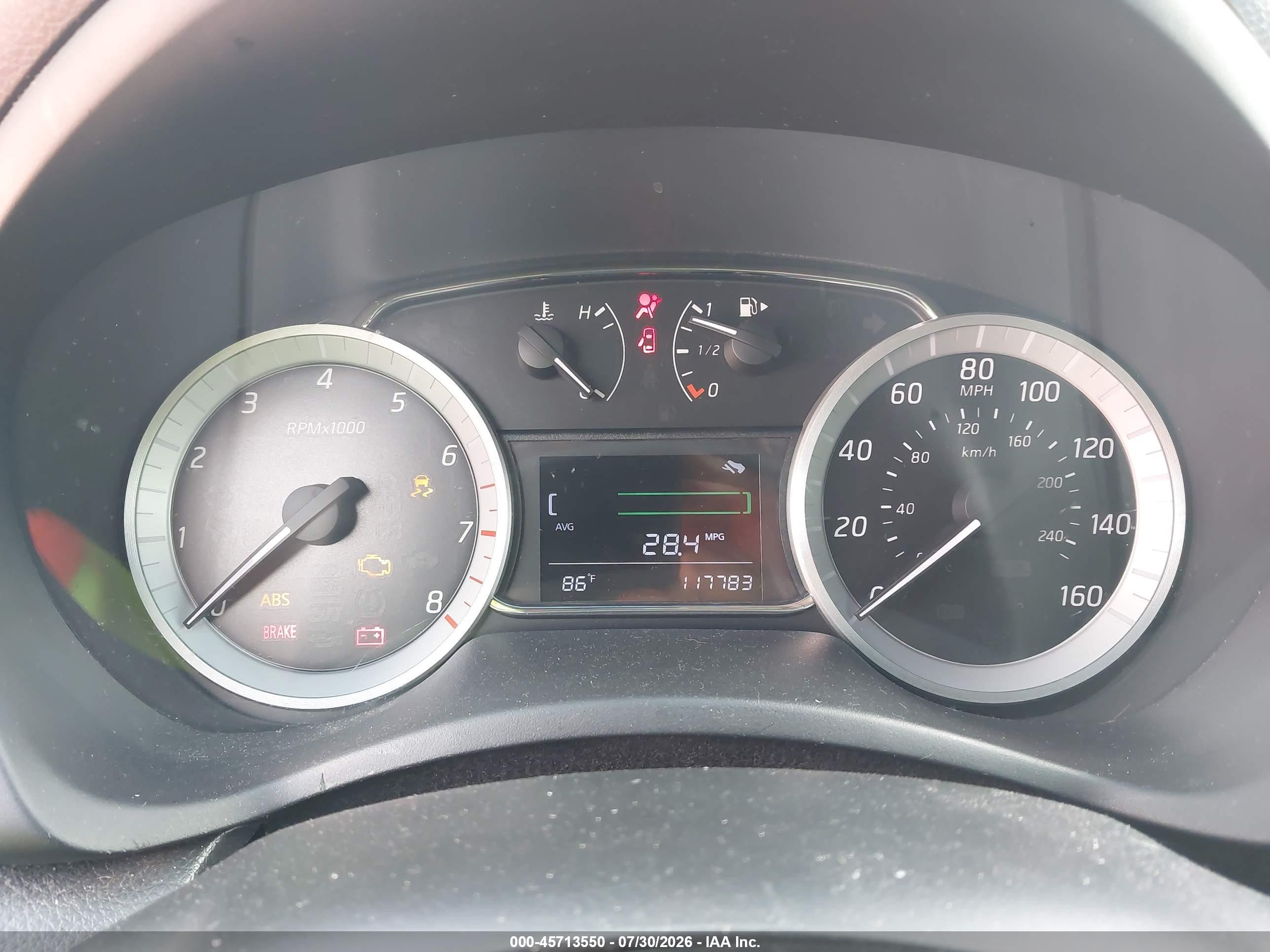 2014 Nissan Sentra Sv Синий vin: 3N1AB7APXEY274647