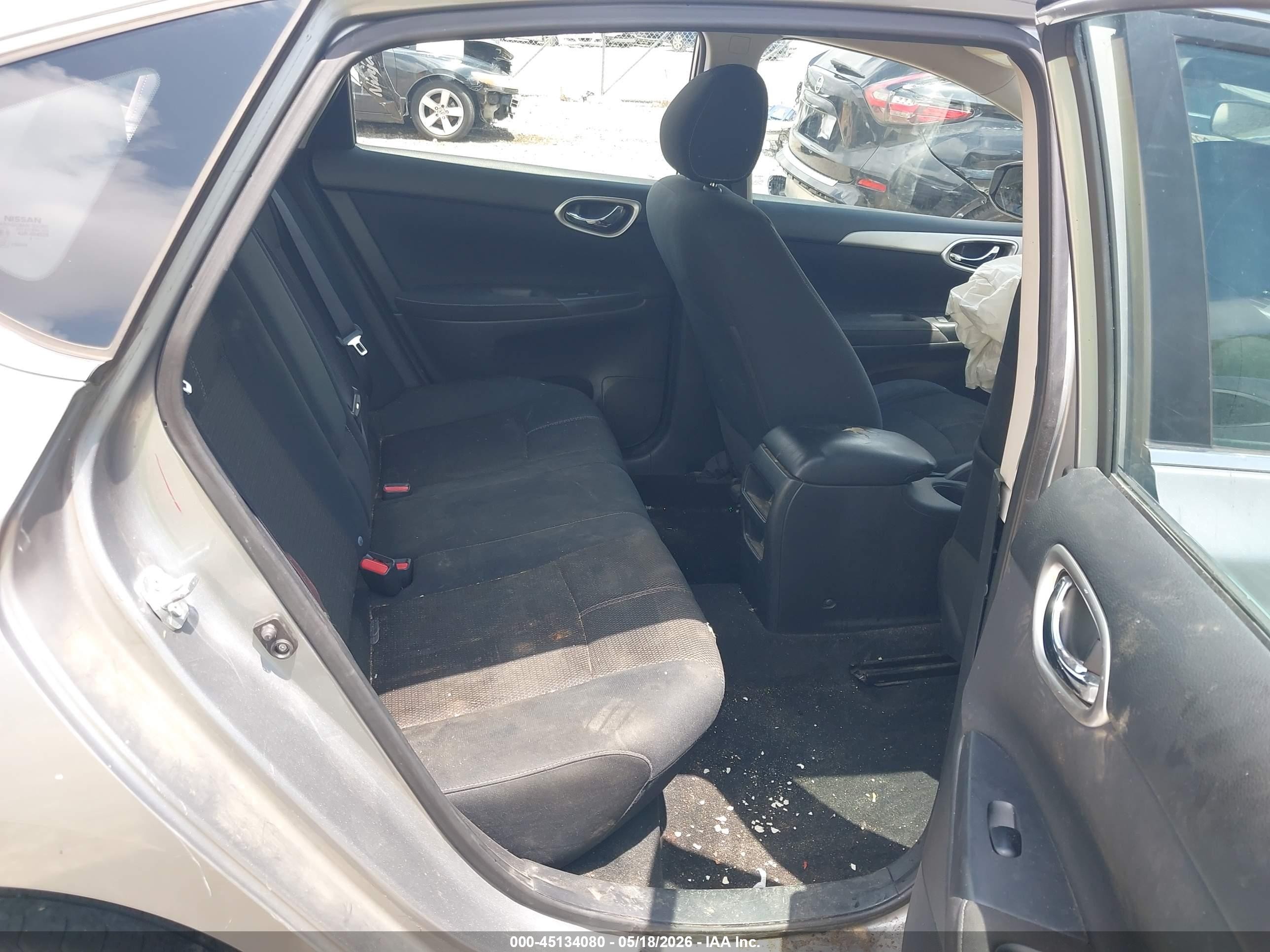 2014 Nissan Sentra S Silver vin: 3N1AB7APXEY288273
