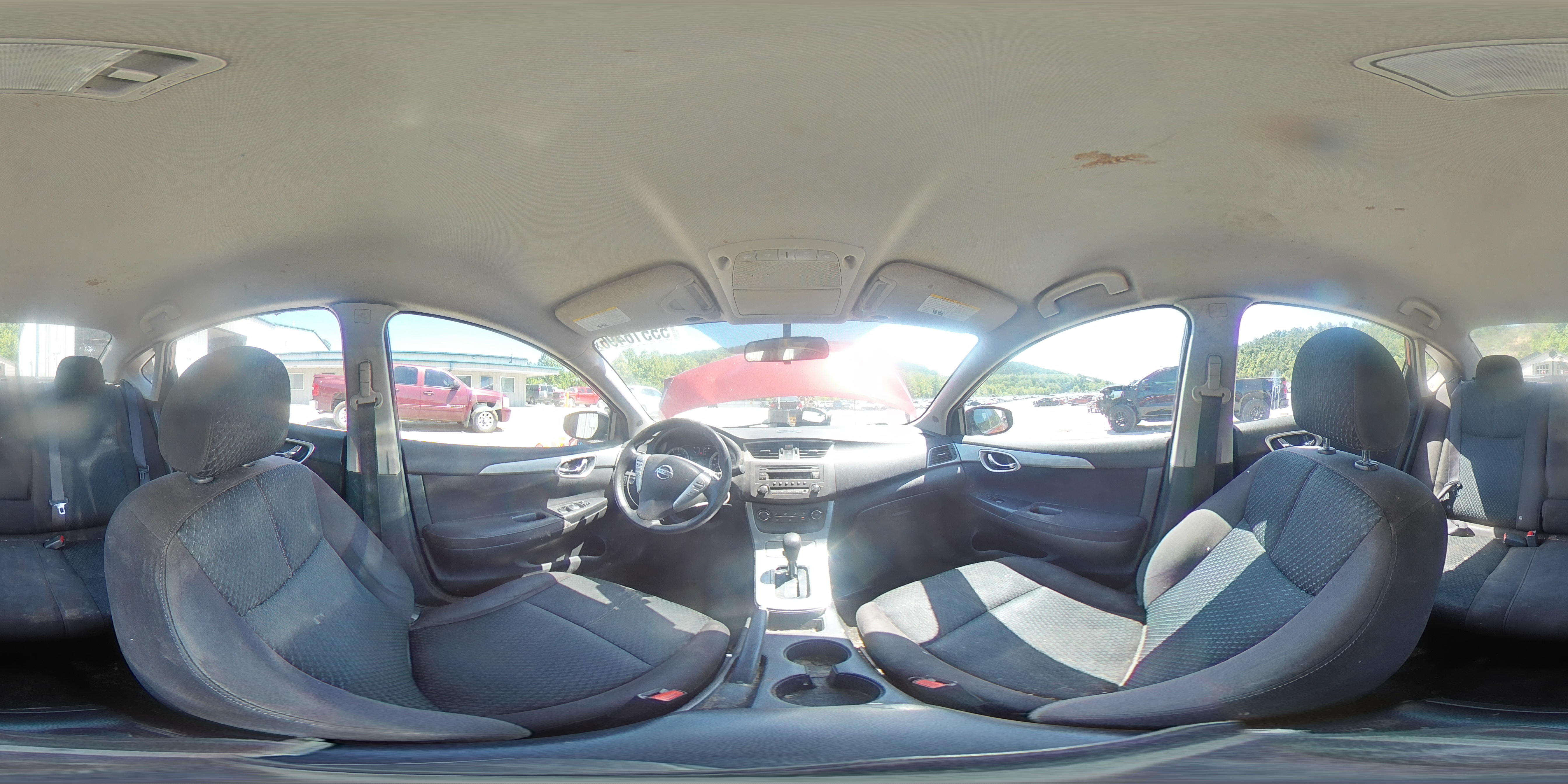 2014 Nissan Sentra Sr Red vin: 3N1AB7APXEY291609
