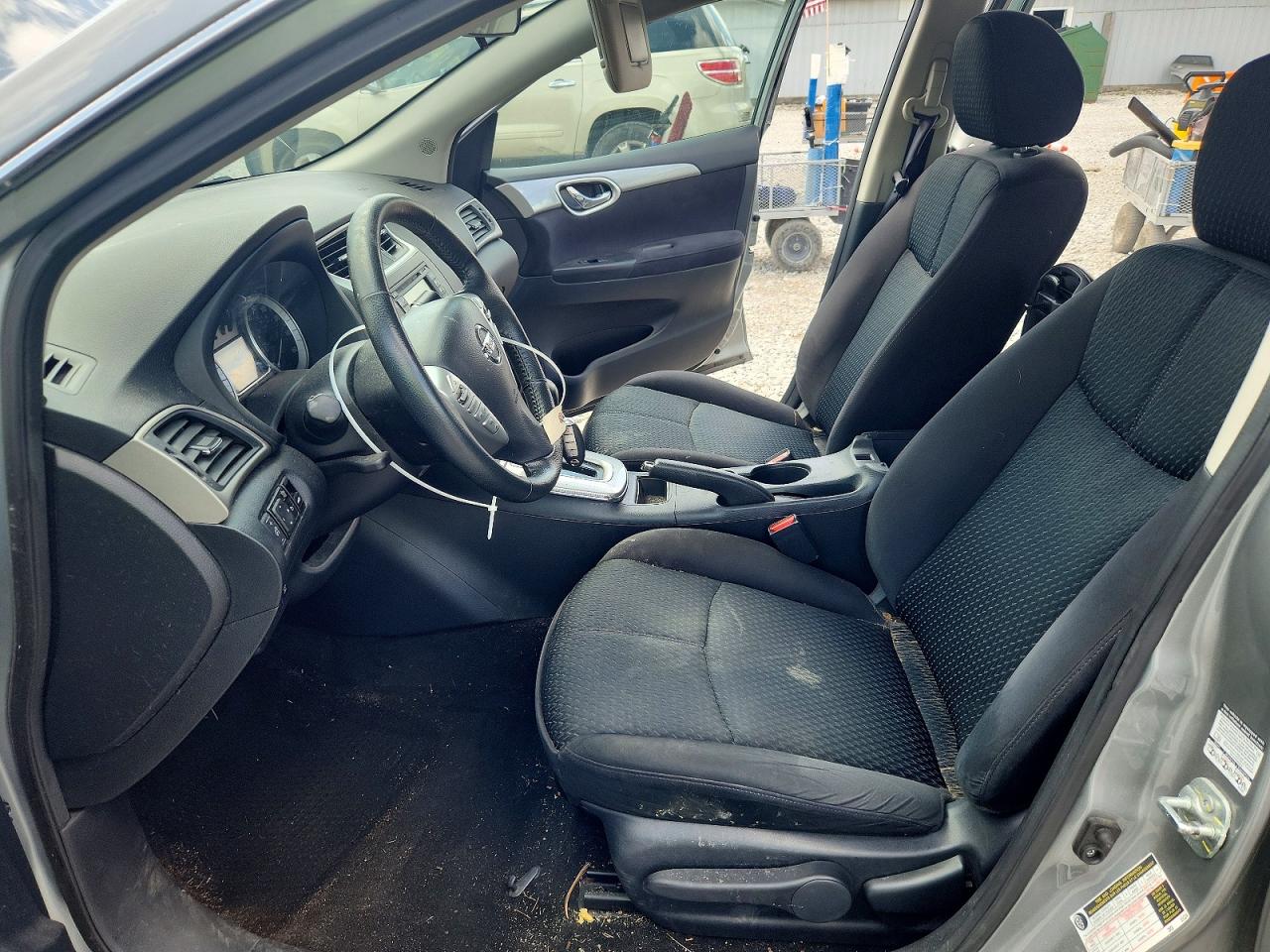 2014 Nissan Sentra Sr Silver vin: 3N1AB7APXEY293523